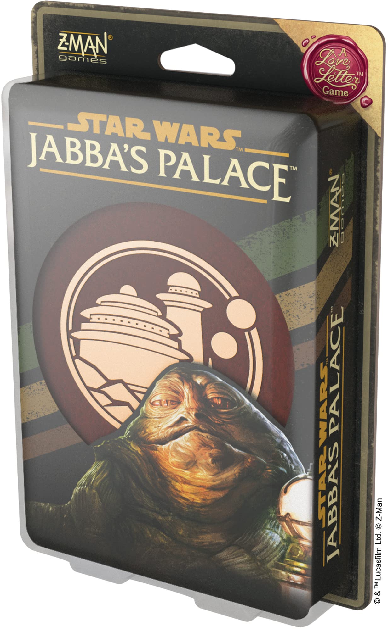 Z-Man Games Star Wars: Jabba's Palace - A Love Letter Game Card Game