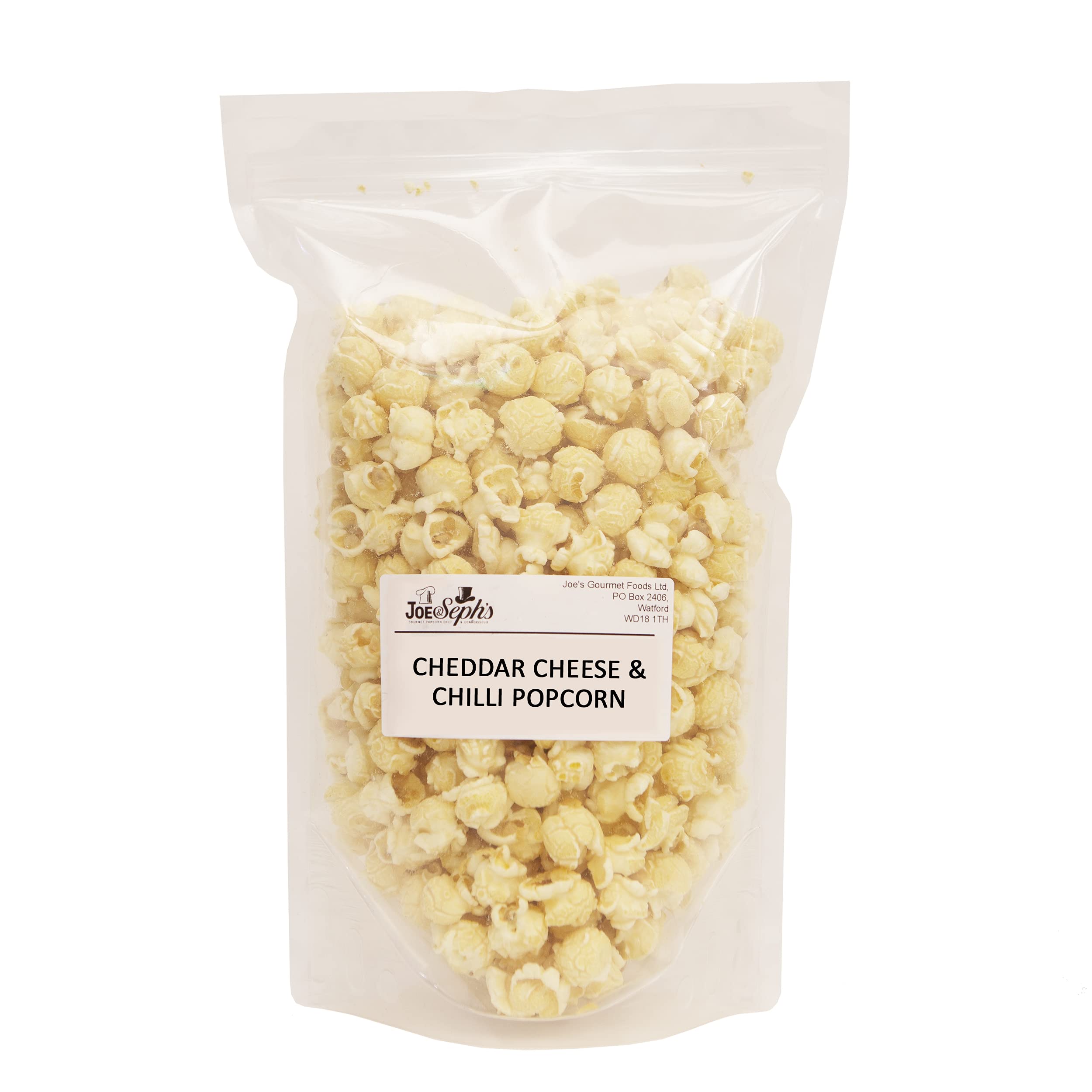 Joe & Seph's Cheddar Cheese & Chilli Popcorn - 250g Bulk Bag 6