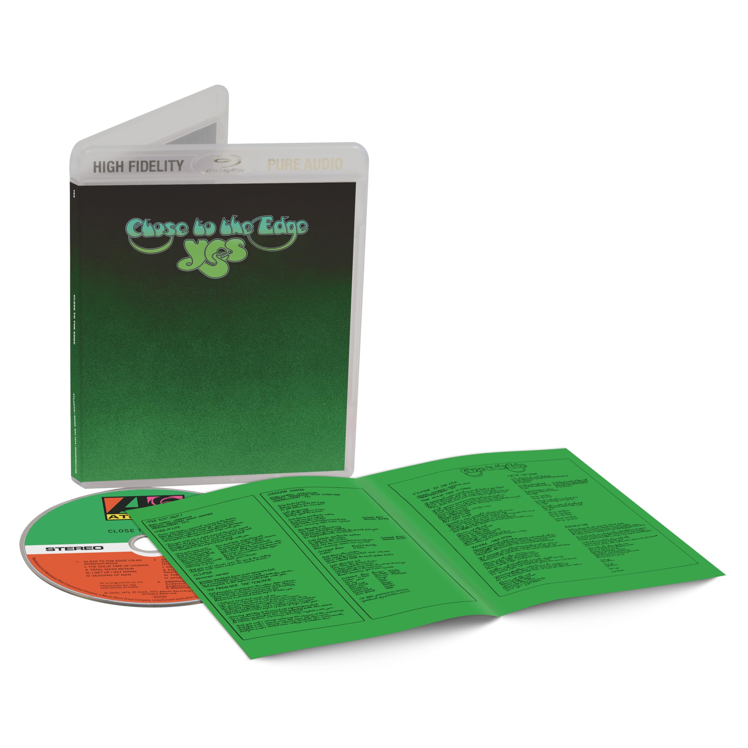 Yes - Close to the Edge [blu_ray]