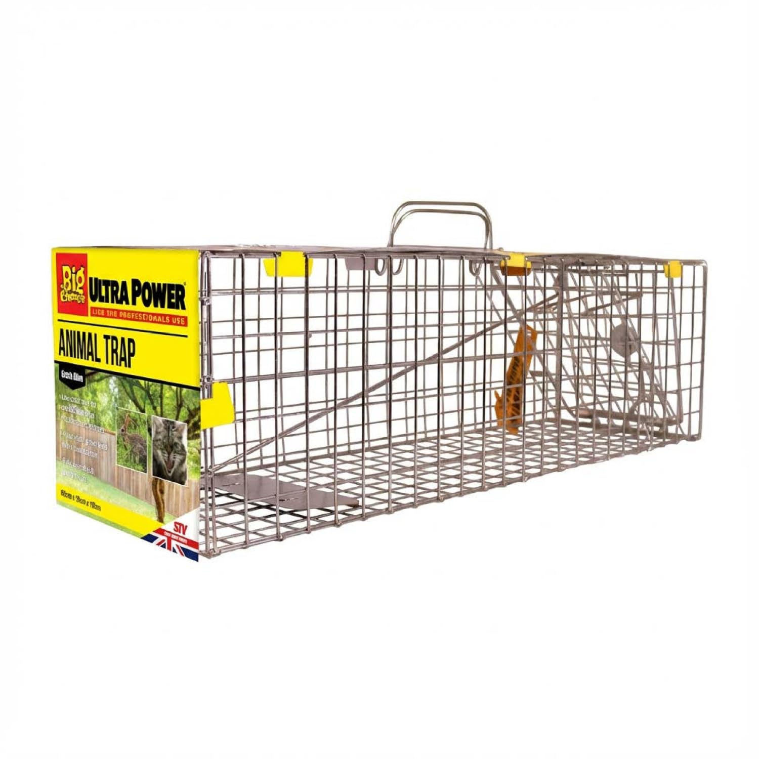 The Big Cheese® Live Animal Trap – Small Cage | Ready-Assembled Humane Catc 1