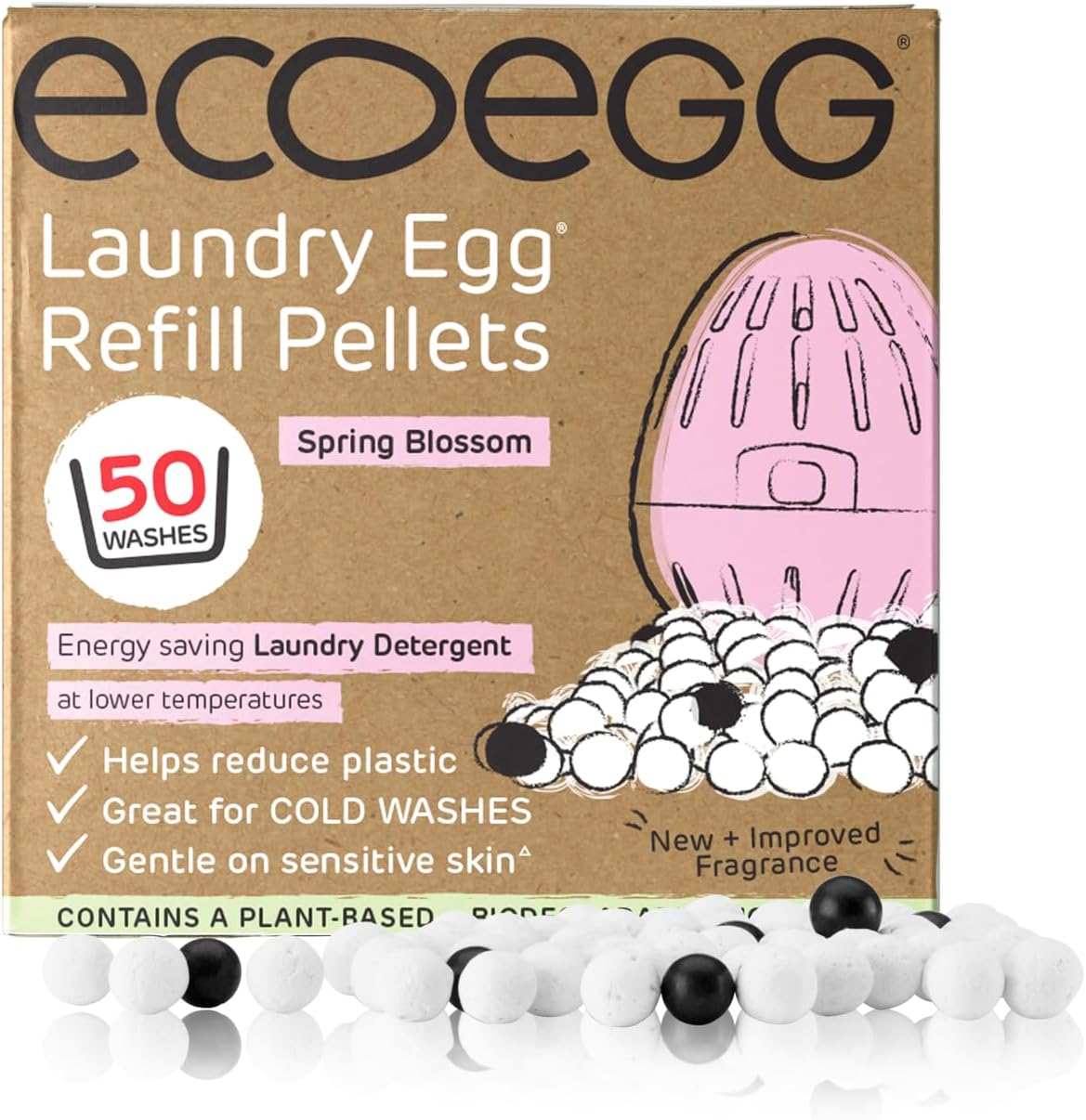Ecoegg - Laundry Egg Refill Pellets Detergent & Fabric Softener Replacement 3