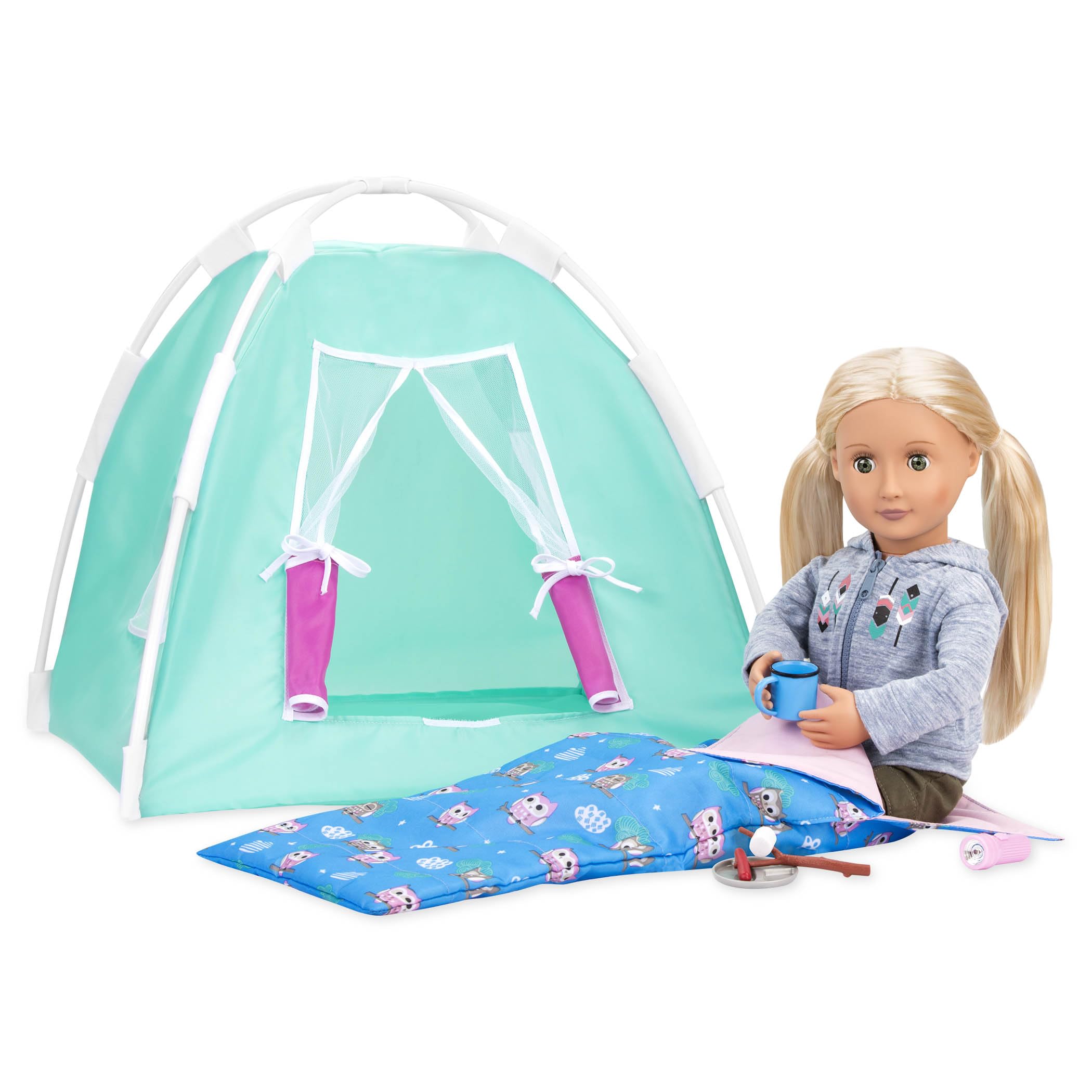 Our Generation Happy Camper - Camping Playset for 18" Dolls 9