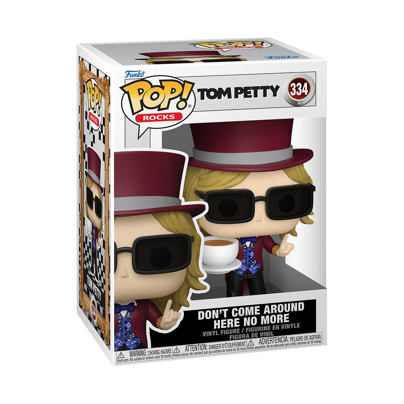 Funko Pop! Rocks: Tom Petty - Don't Come Around Here No More Vinyl Figure | 3.75 in | Model 90120 1