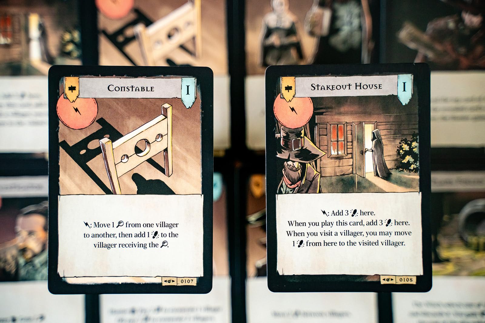 Capstone Games Pagan: Fate of Roanoke Trials of Old Expansion Pack – Asymmetrical Deduction Card Game for 2 Players 3