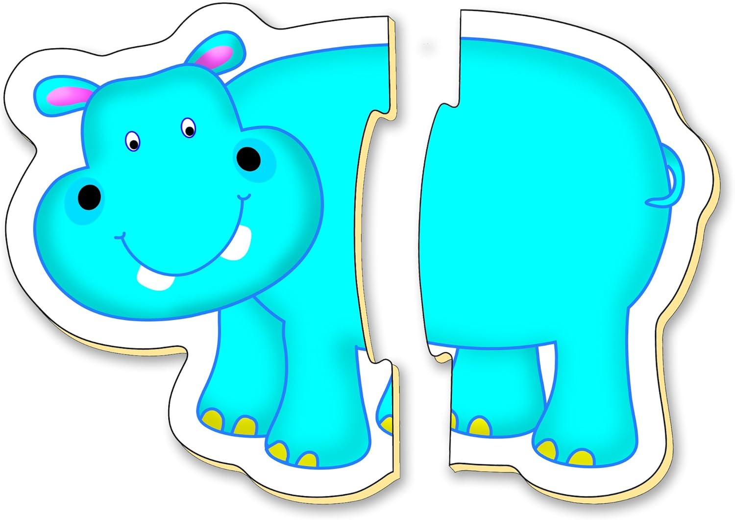 Galt Baby Puzzles - Jungle Animal Jigsaw Set for Toddlers 18 Months+ 8