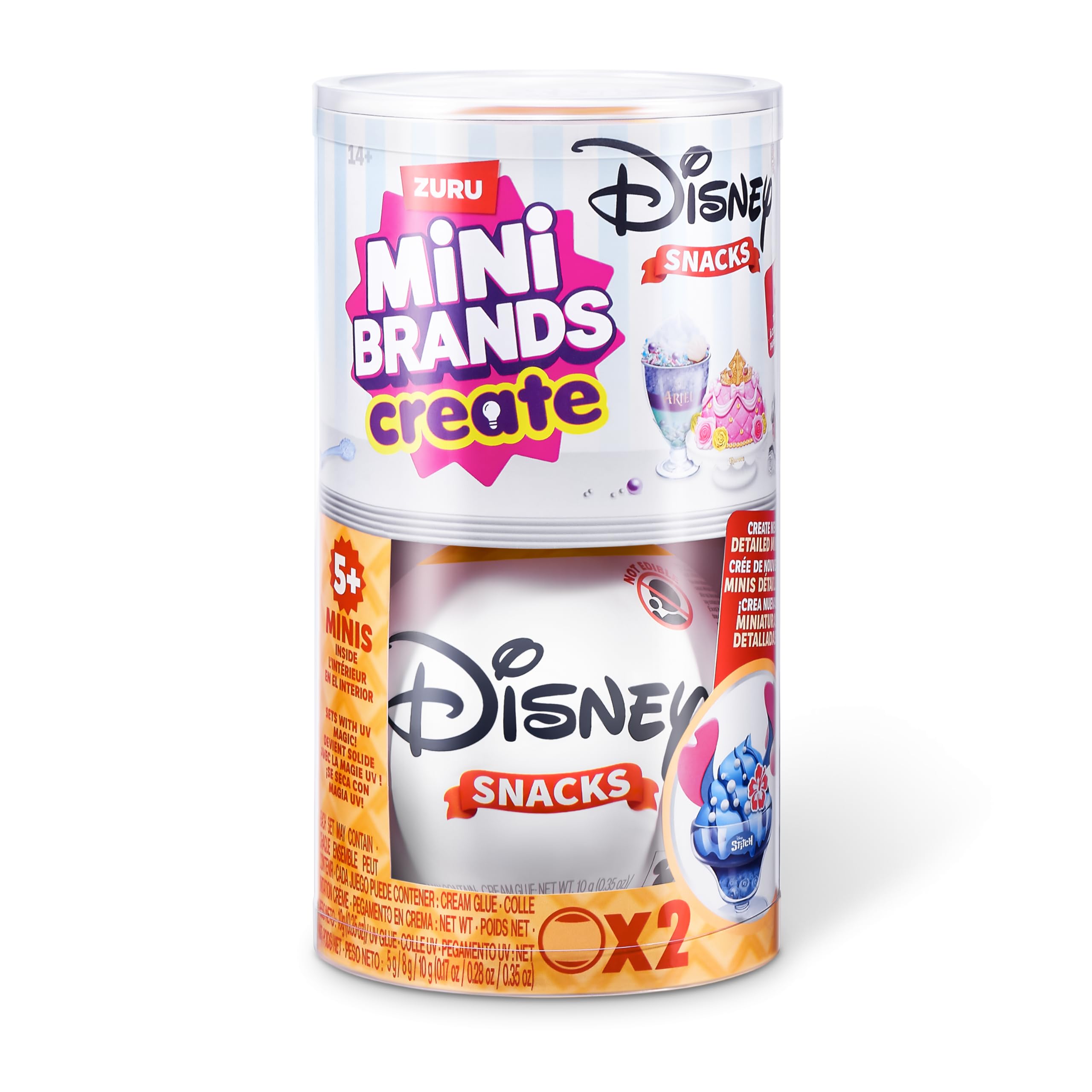 Mini Brands Create Disney Snacks Series 1 - Mystery Mini Replica Snack by ZURU 5