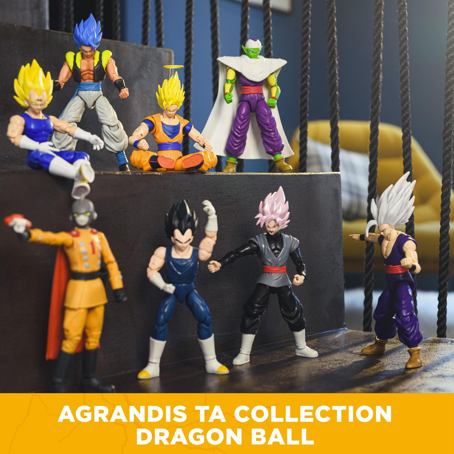 Bandai Dragon Stars SS4 Goku Action Figure - 17cm Fully Articulated Dragon Ball Daima Collectible 7