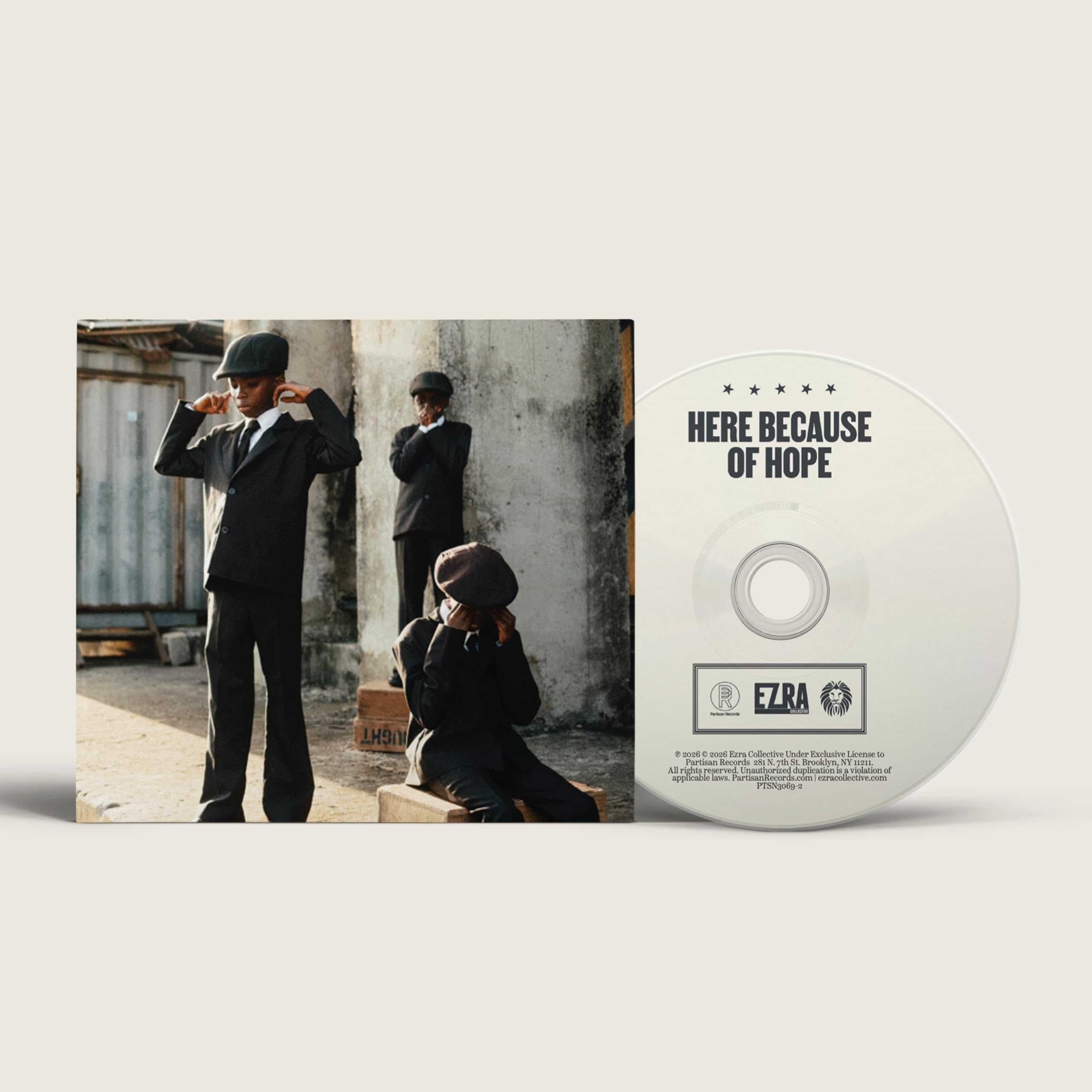 Ezra Collective - Here Because Of Hope [CD] 1
