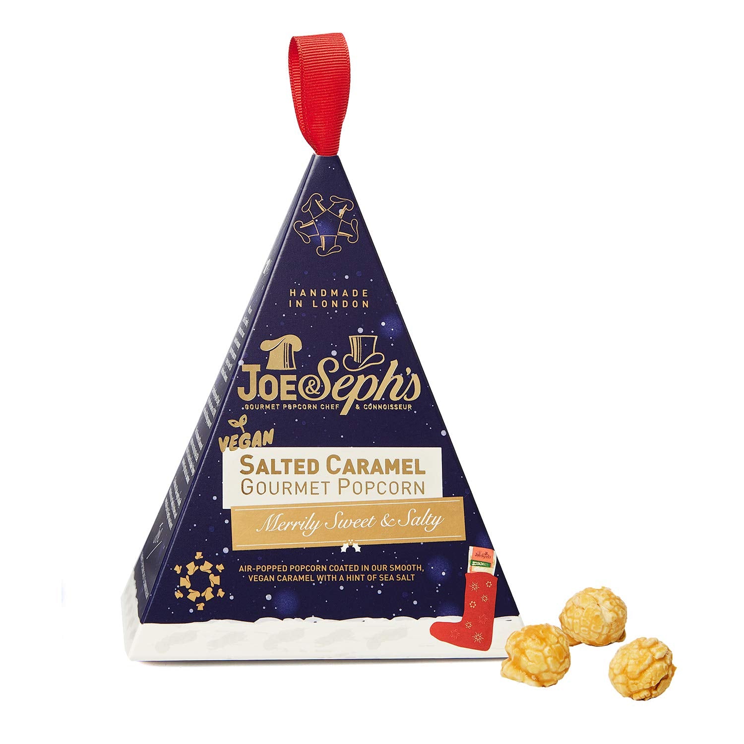 Joe & Seph's Vegan Salted Caramel Popcorn (4x80g) - 1 Star Great Taste Award Winner