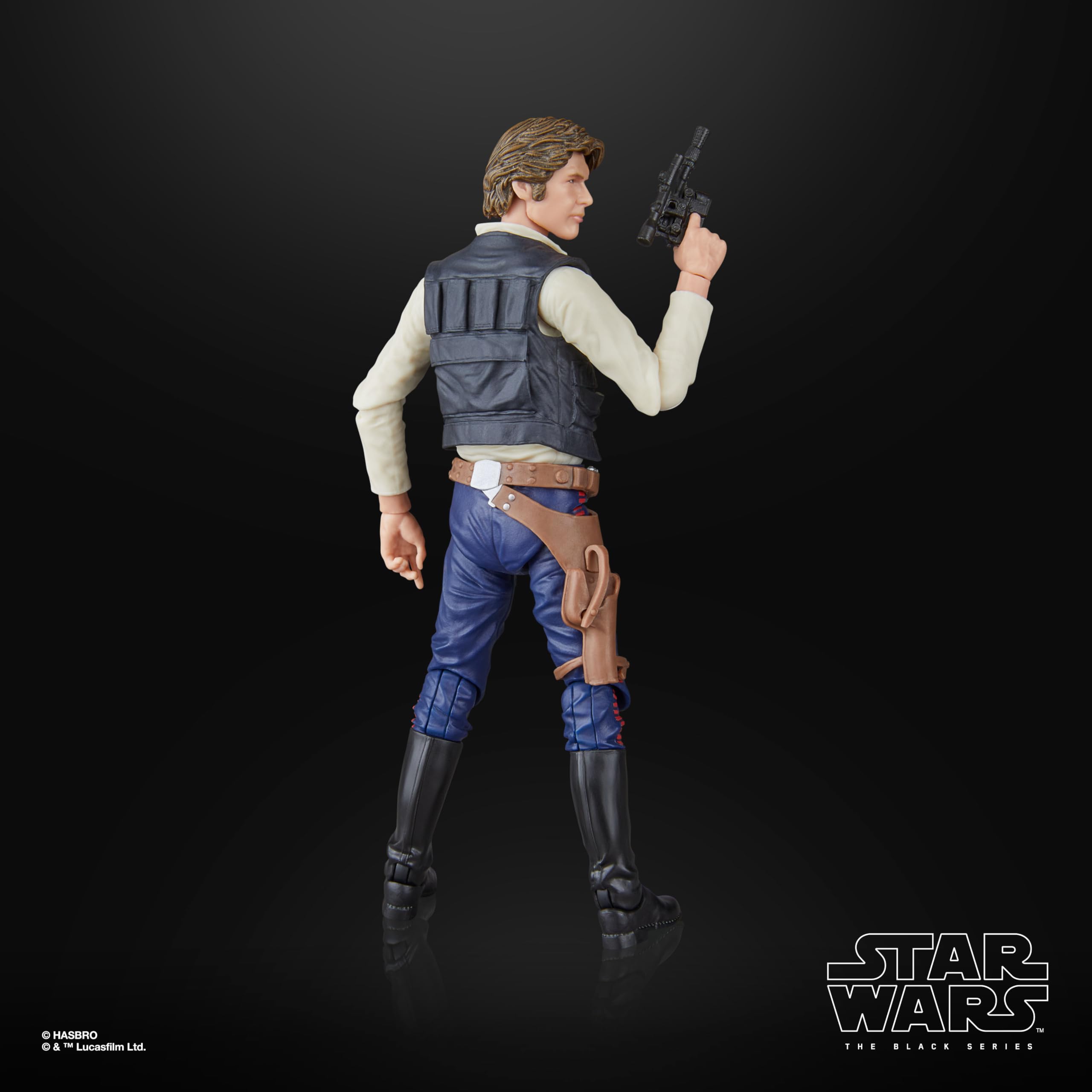 Star Wars The Black Series Han Solo - 15 cm Action Figure from A New Hope 5