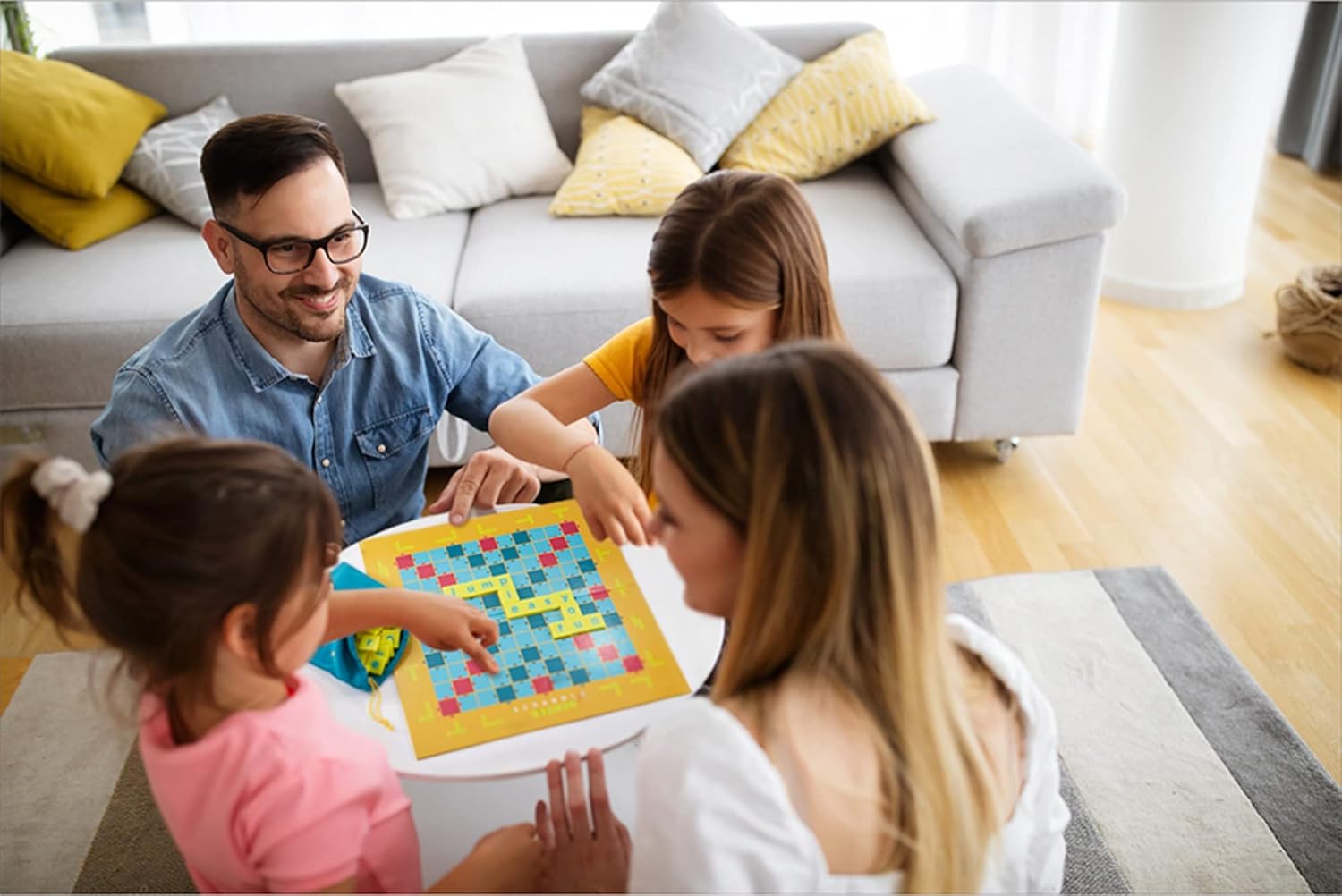 Mattel Games Scrabble Junior Children's Board Game 6