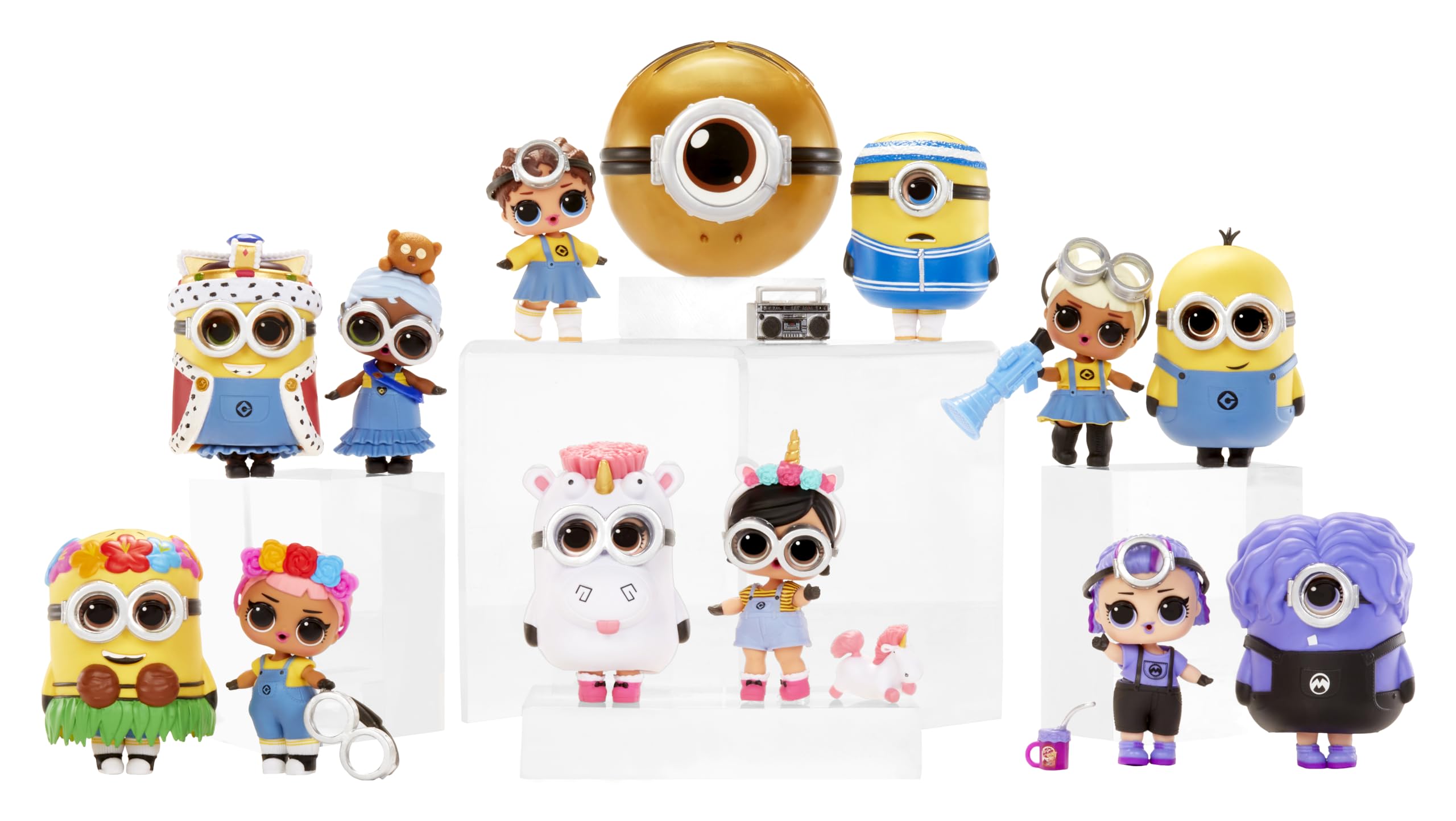L.O.L. Surprise! Loves Minions Tots Doll - Minion-Inspired Ball, Fashions & Accessories, Collect All 6