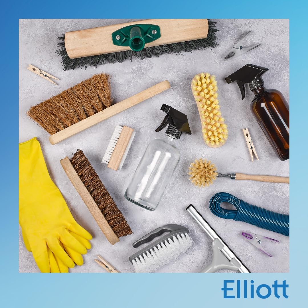 Elliott - Wooden Hand Brush with Soft Coconut Fibre 7