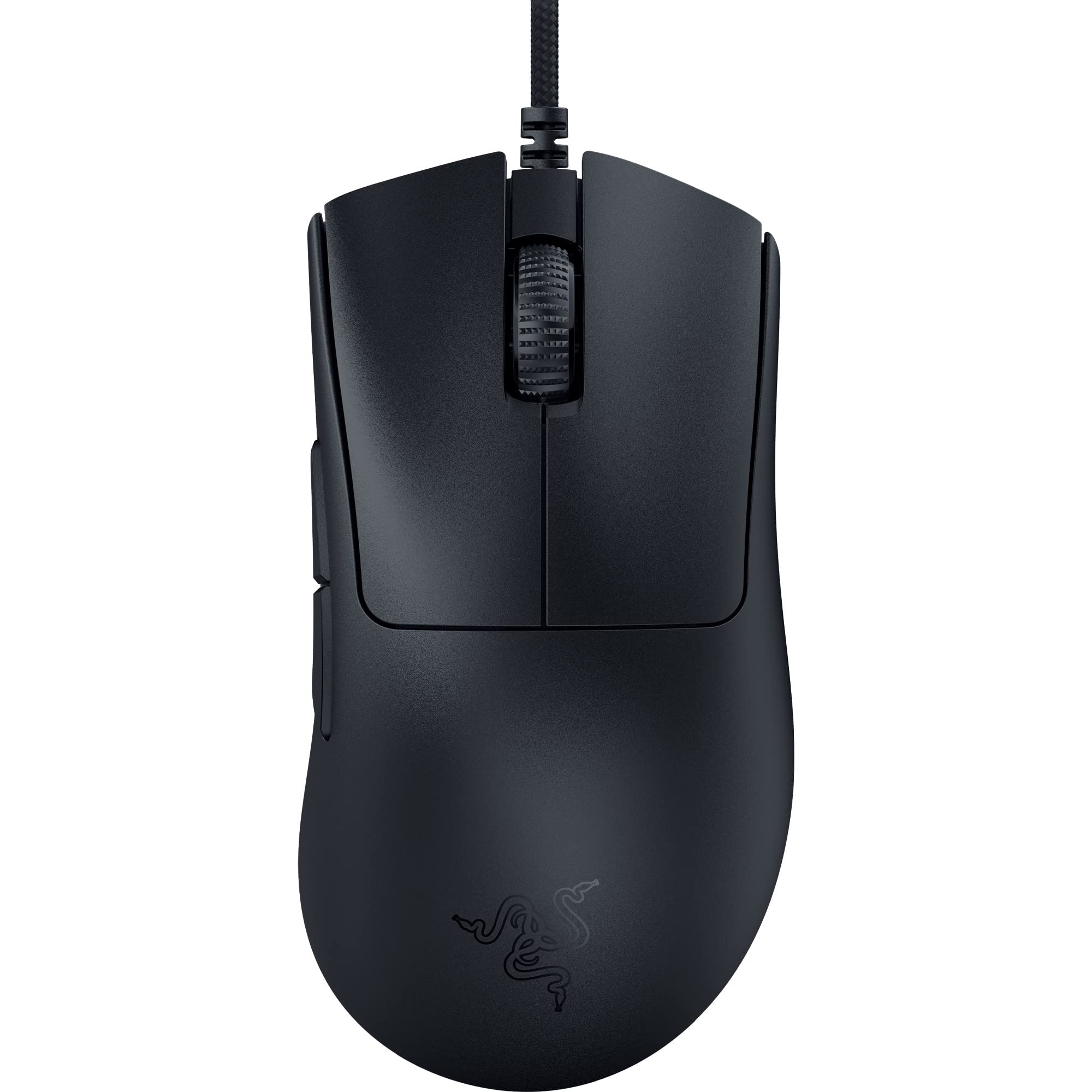 Razer DeathAdder V3 Wired Gaming Mouse: 59g Ultra Lightweight - Focus Pro 30K Optical Sensor - Fast Optical Switches Gen-3-8K Hz HyperPolling-6 Programmable Buttons -Ergonomic -Speedflex Cable- Black 1