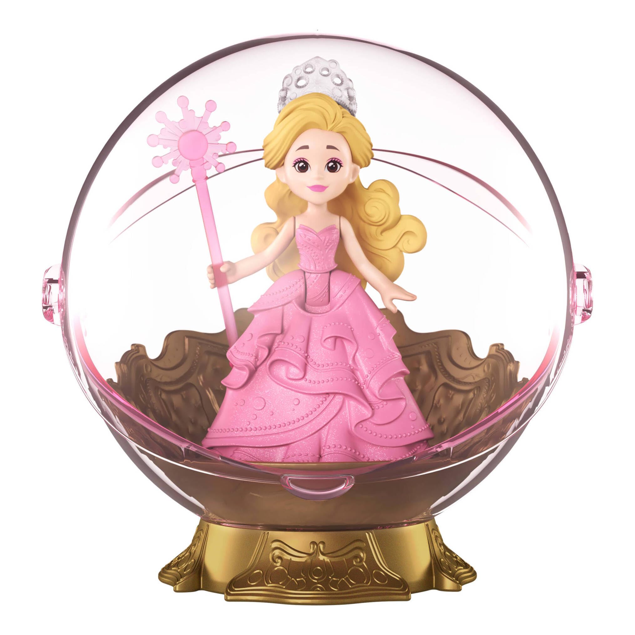 Mattel Wicked Glinda's Floating Bubble Playset with Doll & Vehicle - Inspired by Universal Pictures Movie 3