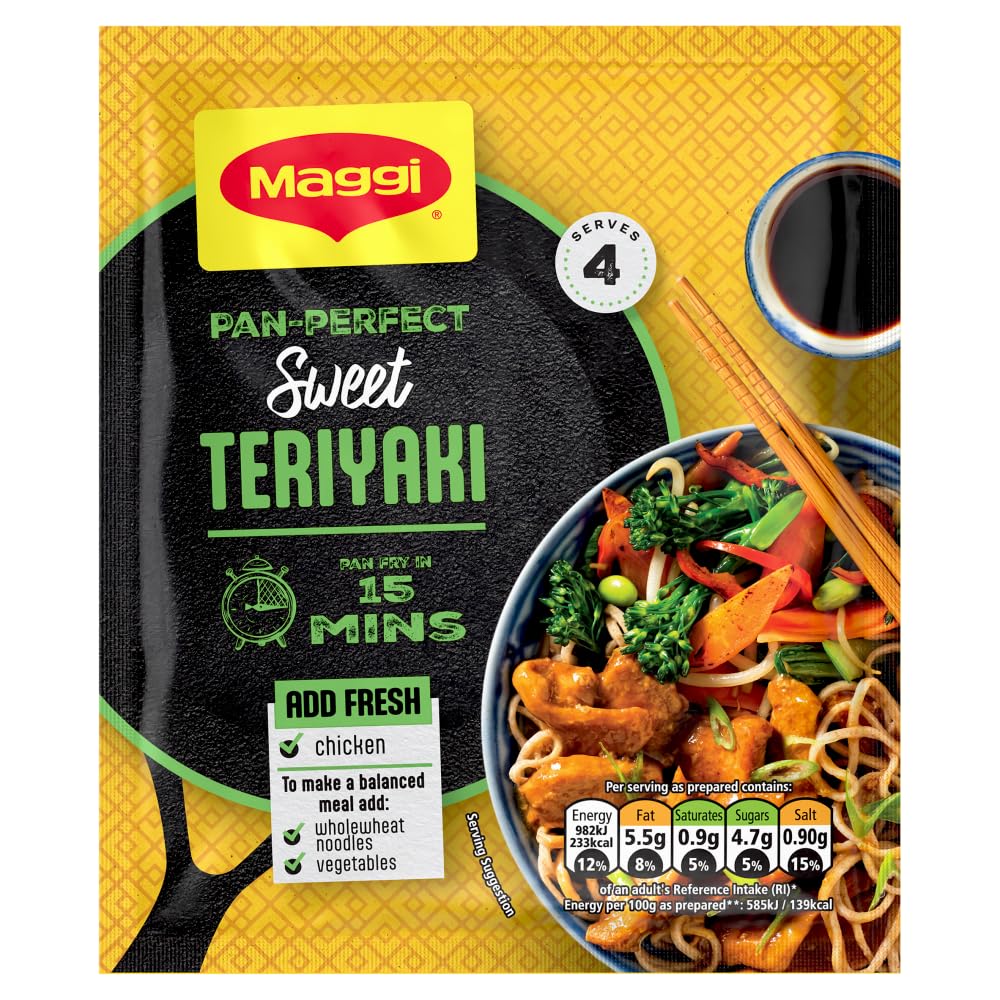 MAGGI Pan Perfect Teriyaki Herbs and Spices Recipe Mix 37g