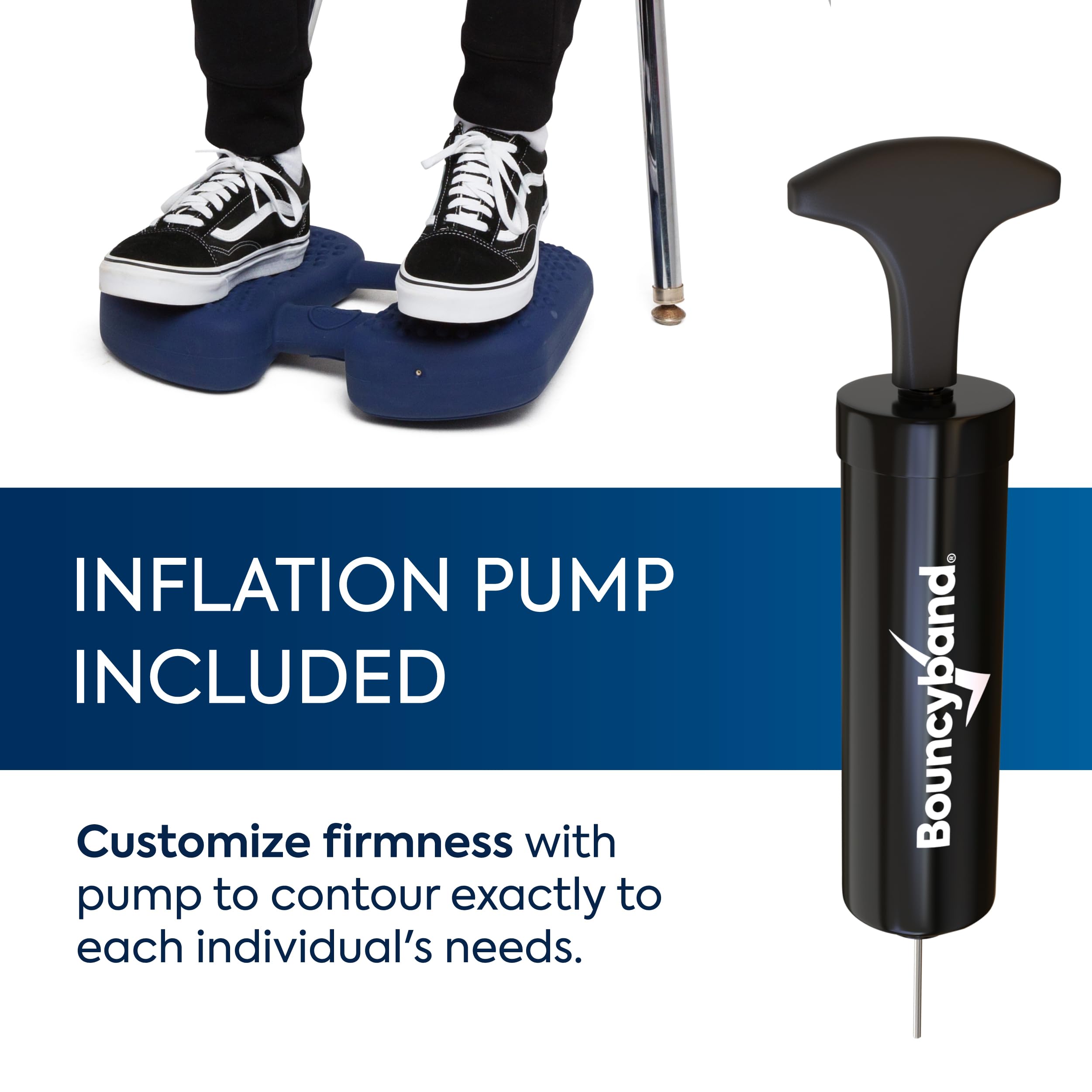 Bouncyband Wiggle Feet - Sensory Fidget Aid for Focus and Calm 4