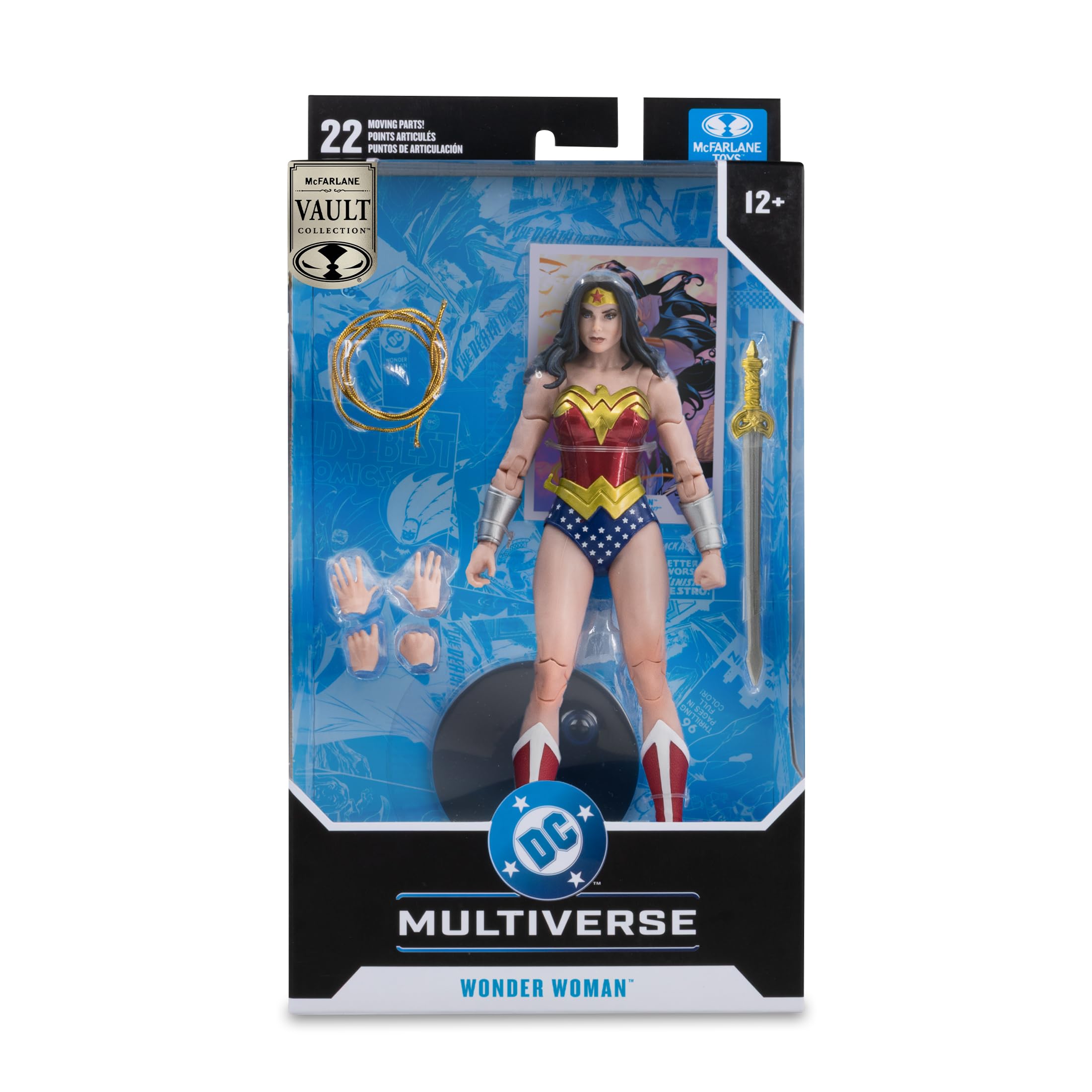 McFarlane DC Multiverse Wonder Woman (Classic) 7in Action Figure Vault Collection 7