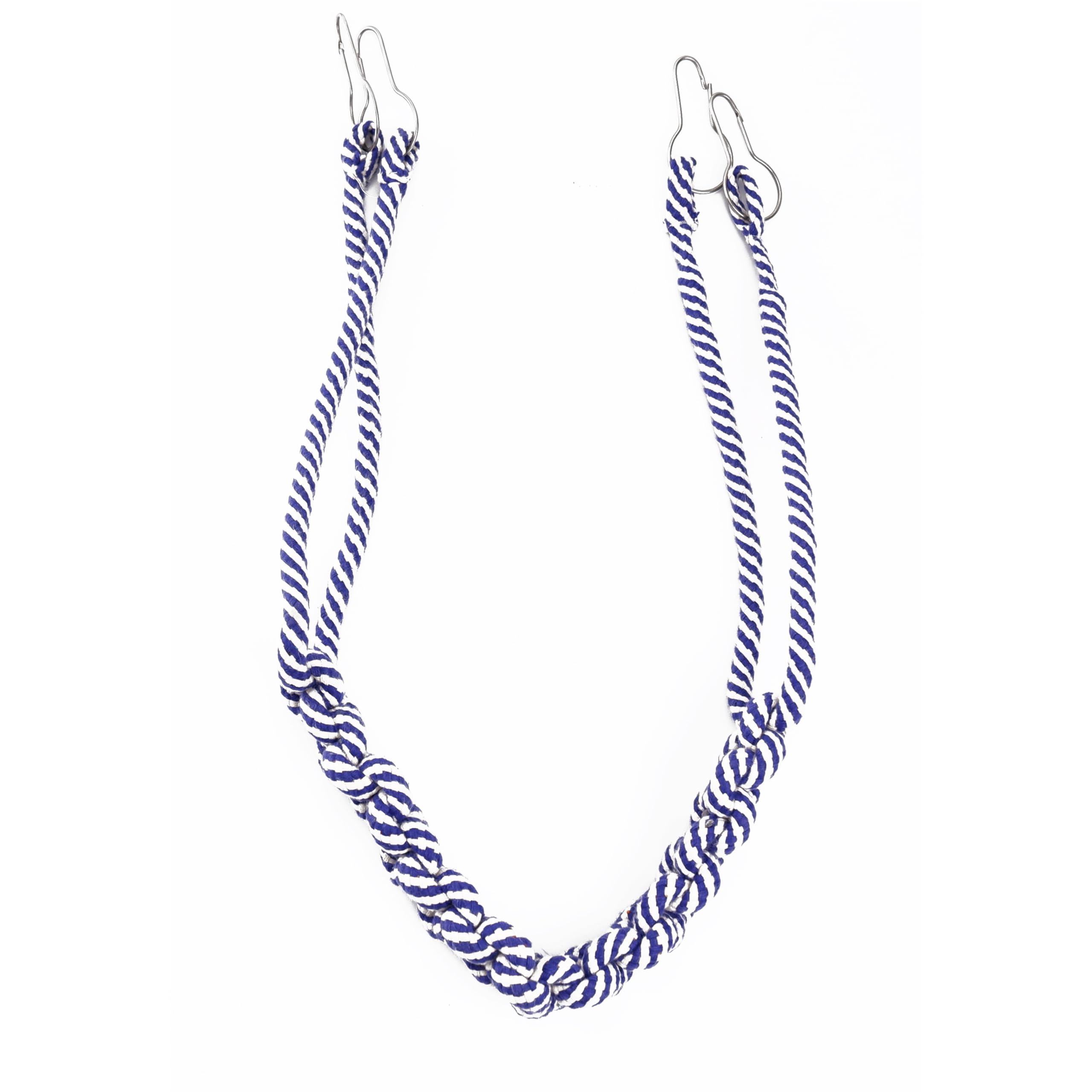 Little Friends Hanging Rat Rope Bridge Toy - Blue | 95cm Length | Sisal & Rope Material