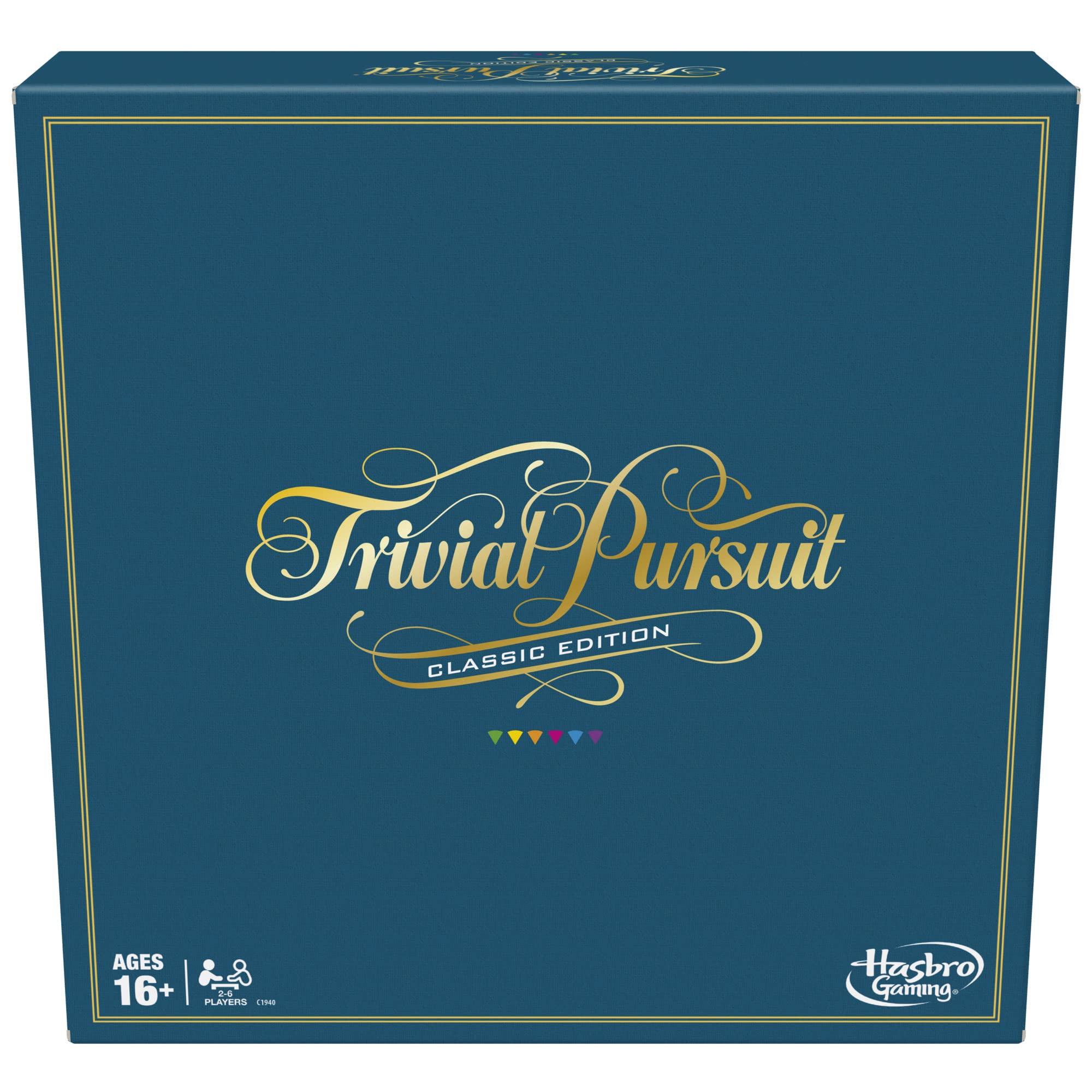 Hasbro Trivial Pursuit Classic Edition Board Game