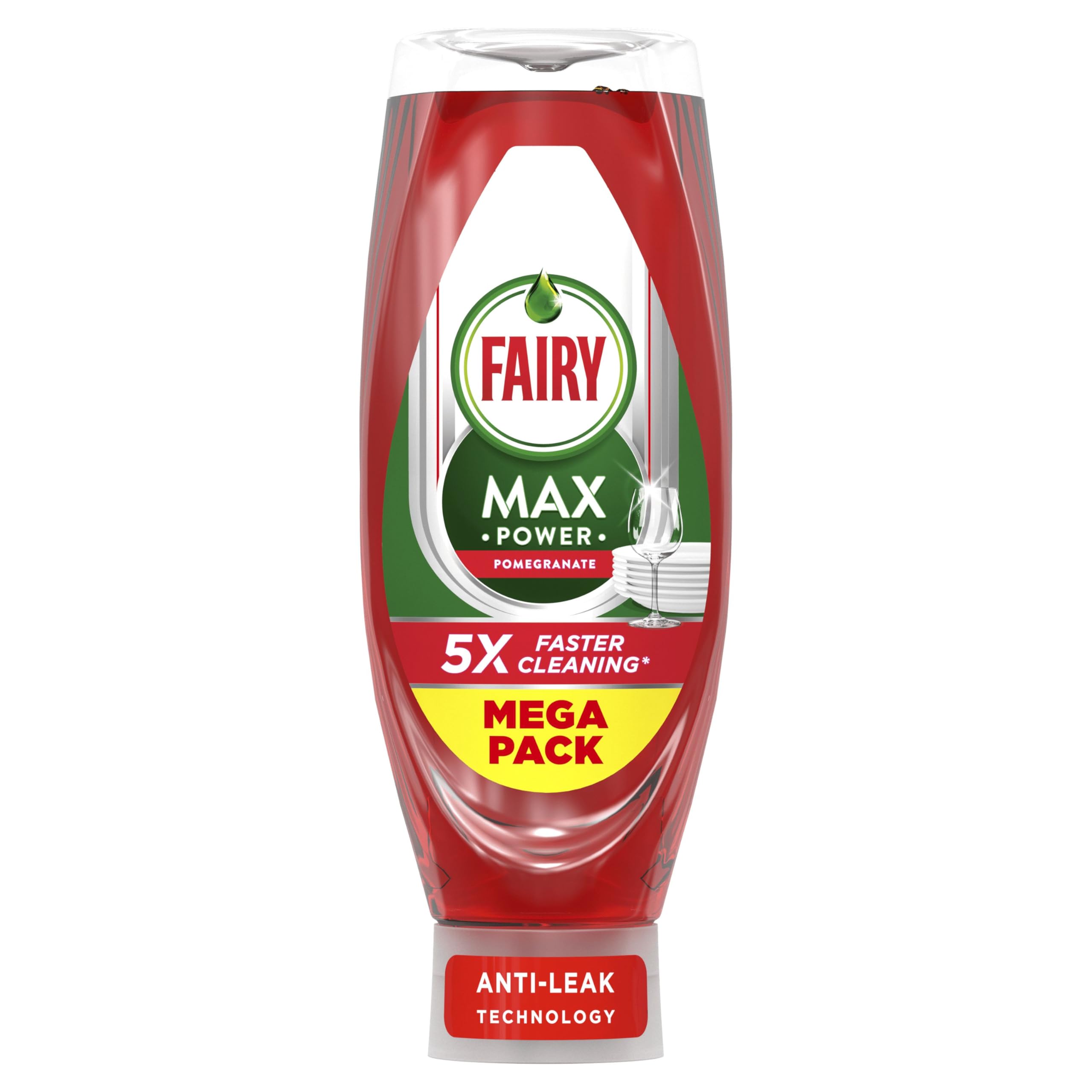 Fairy - MaxPower Washing Up Liquid Pomegranate 730 ML