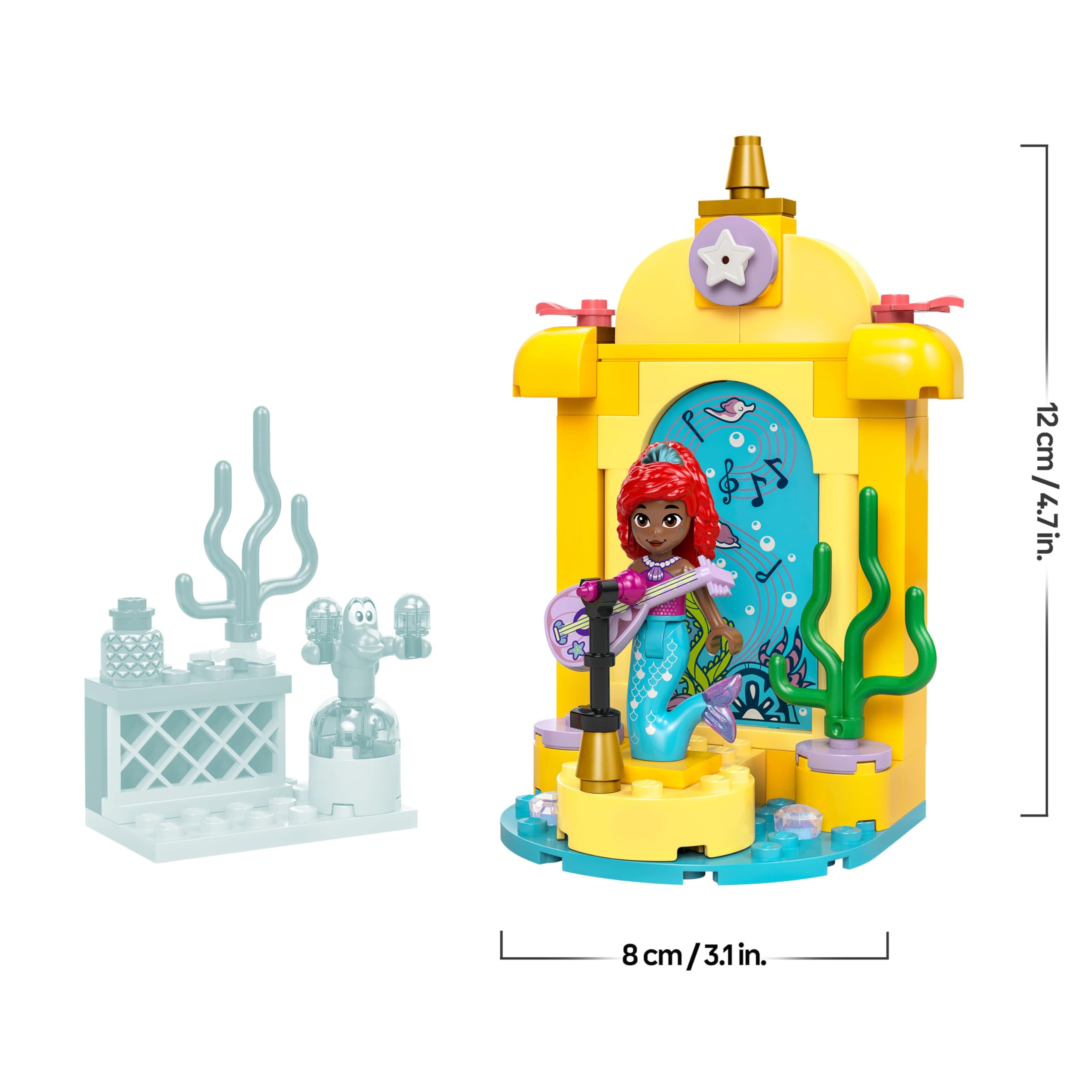 LEGO ǀ Disney Princess Ariel’s Music Stage - Buildable Playset for Kids Aged 4+ 4