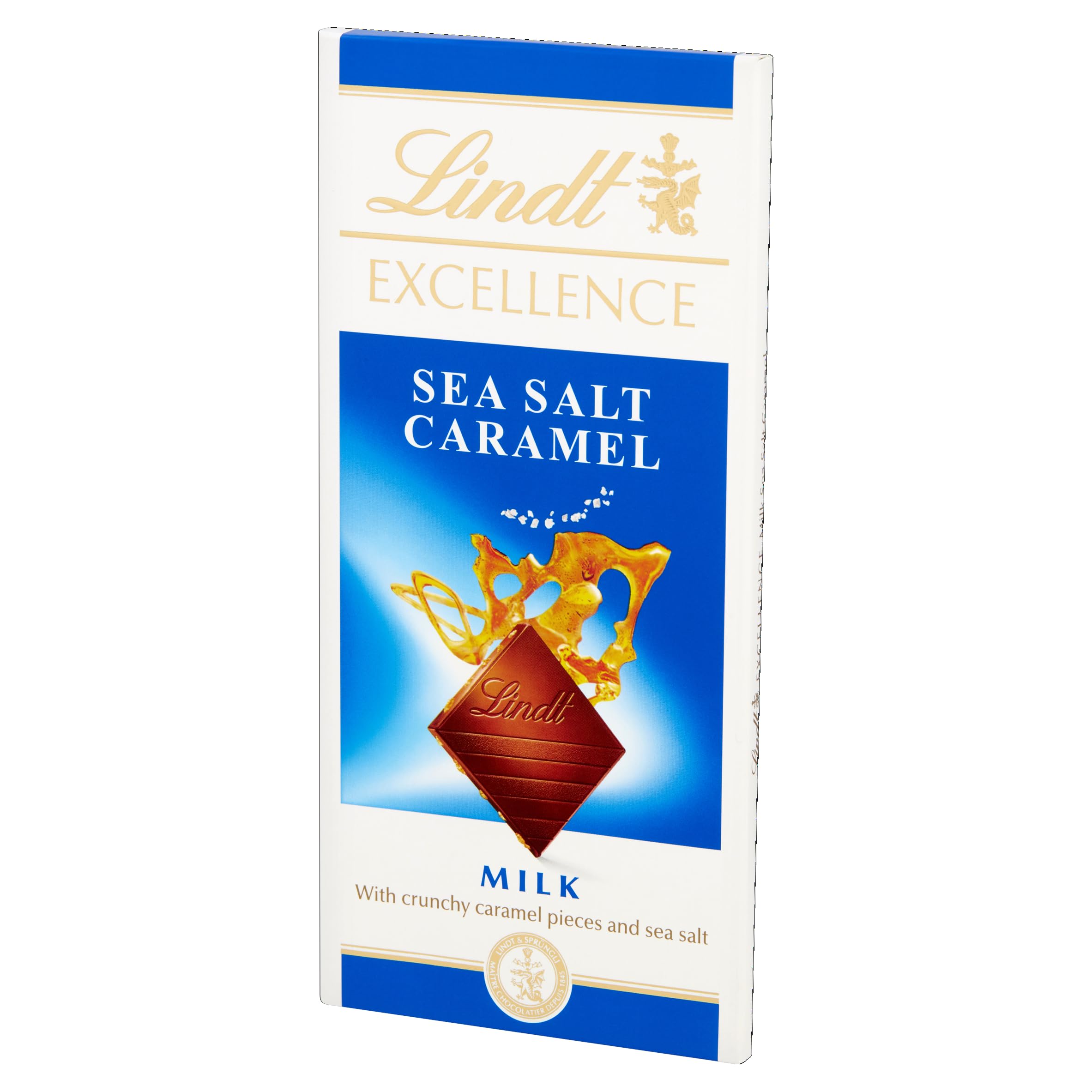 Lindt Excellence Milchschokolade mit Meersalz &amp; Karamell, 100g 3