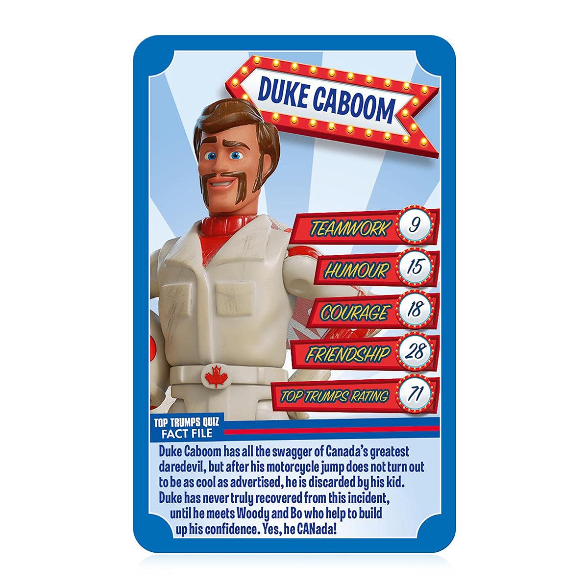 Top Trumps Disney Pixar Toy Story 4 Specials Card Game, play with Woody, Buzz, Forky, Mr Potato Head, Duke Caboom and Bo Peep, gifts and toys for boys and girls aged 6 plus 4