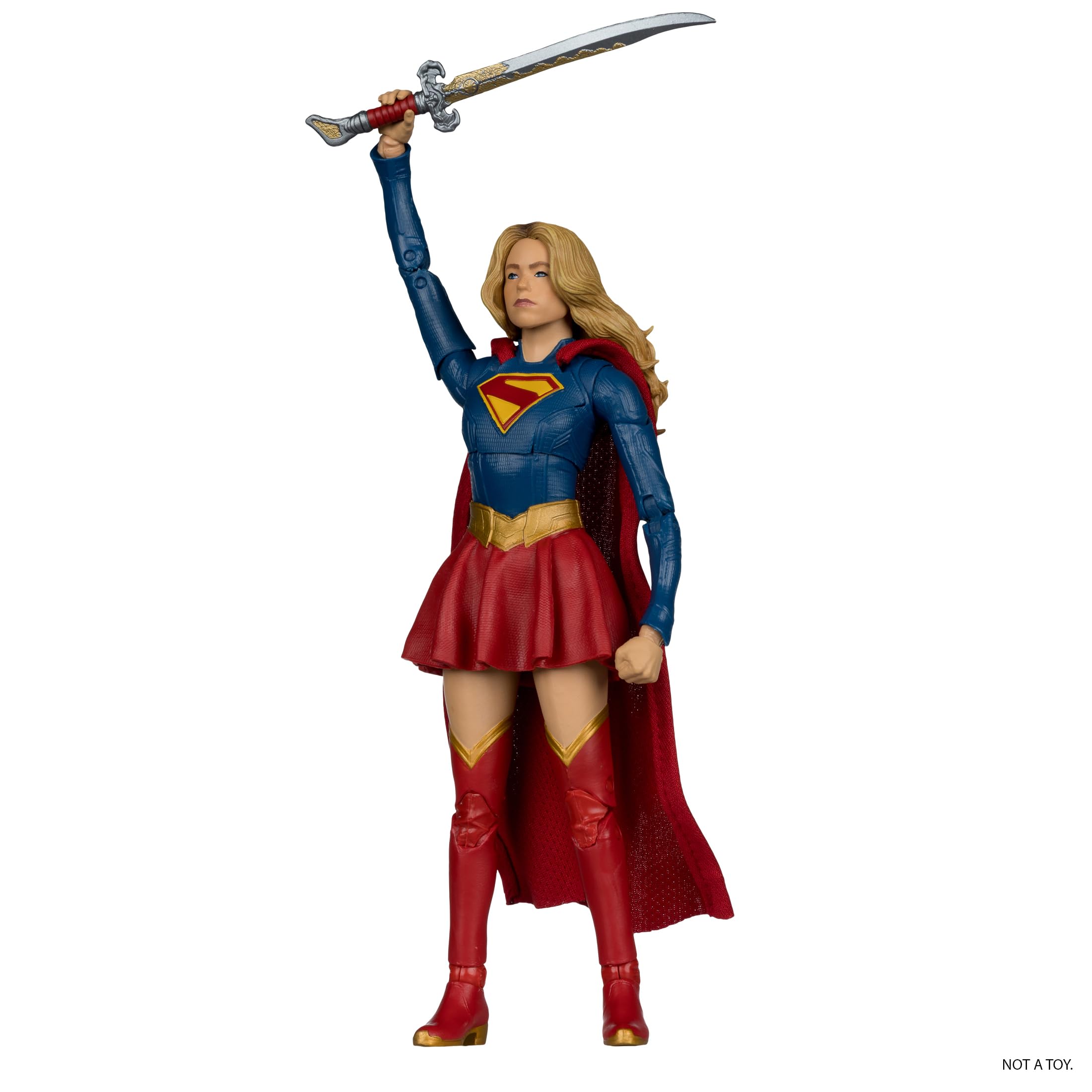 McFarlane DC Multiverse Supergirl and Baby Krypto 7in Action Figure Set | Ultra Articulation