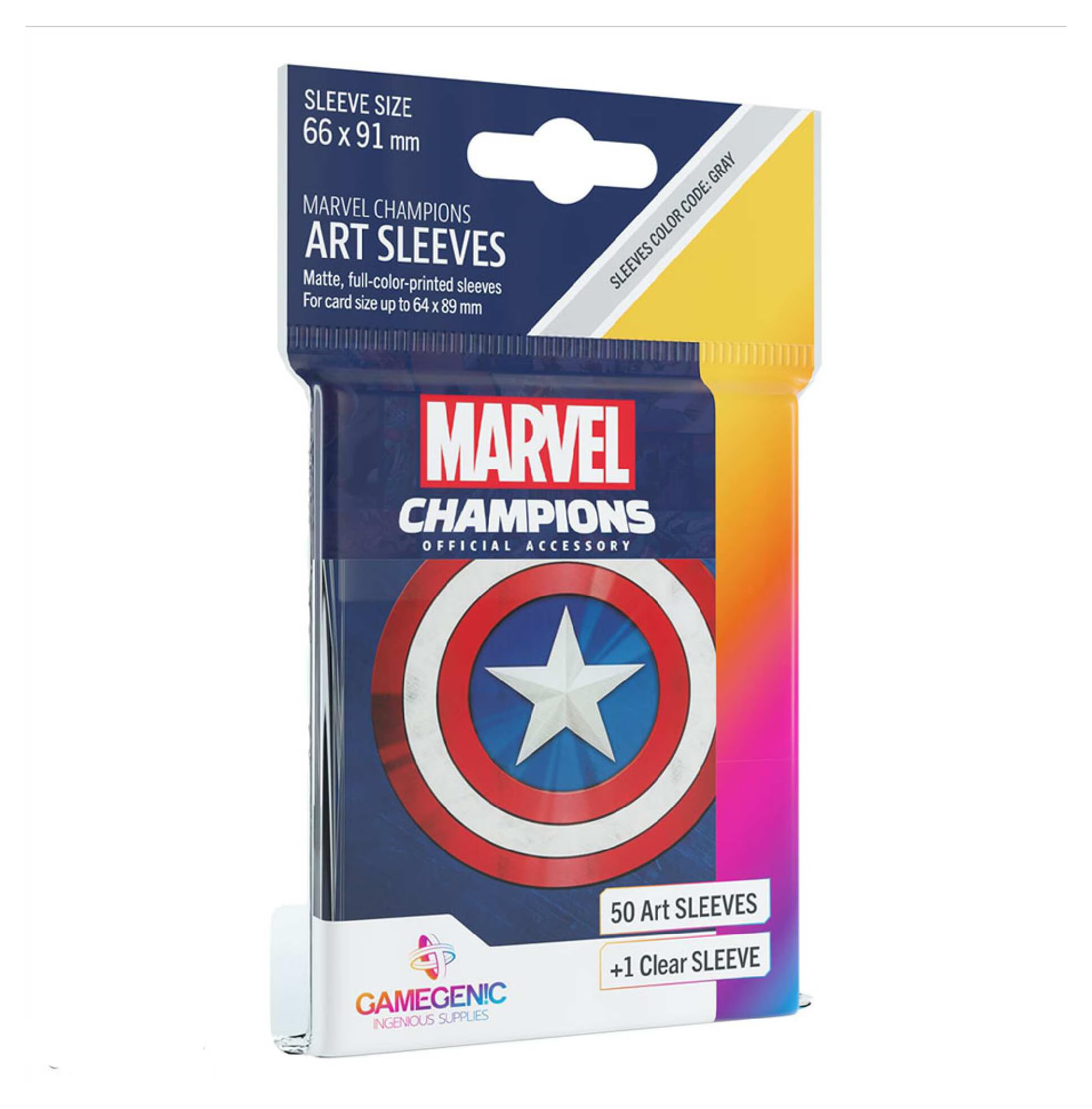 Fantasy Flight Games Marvel Champions Official Sleeves: Marvel Blue - Card Game Accessories 5