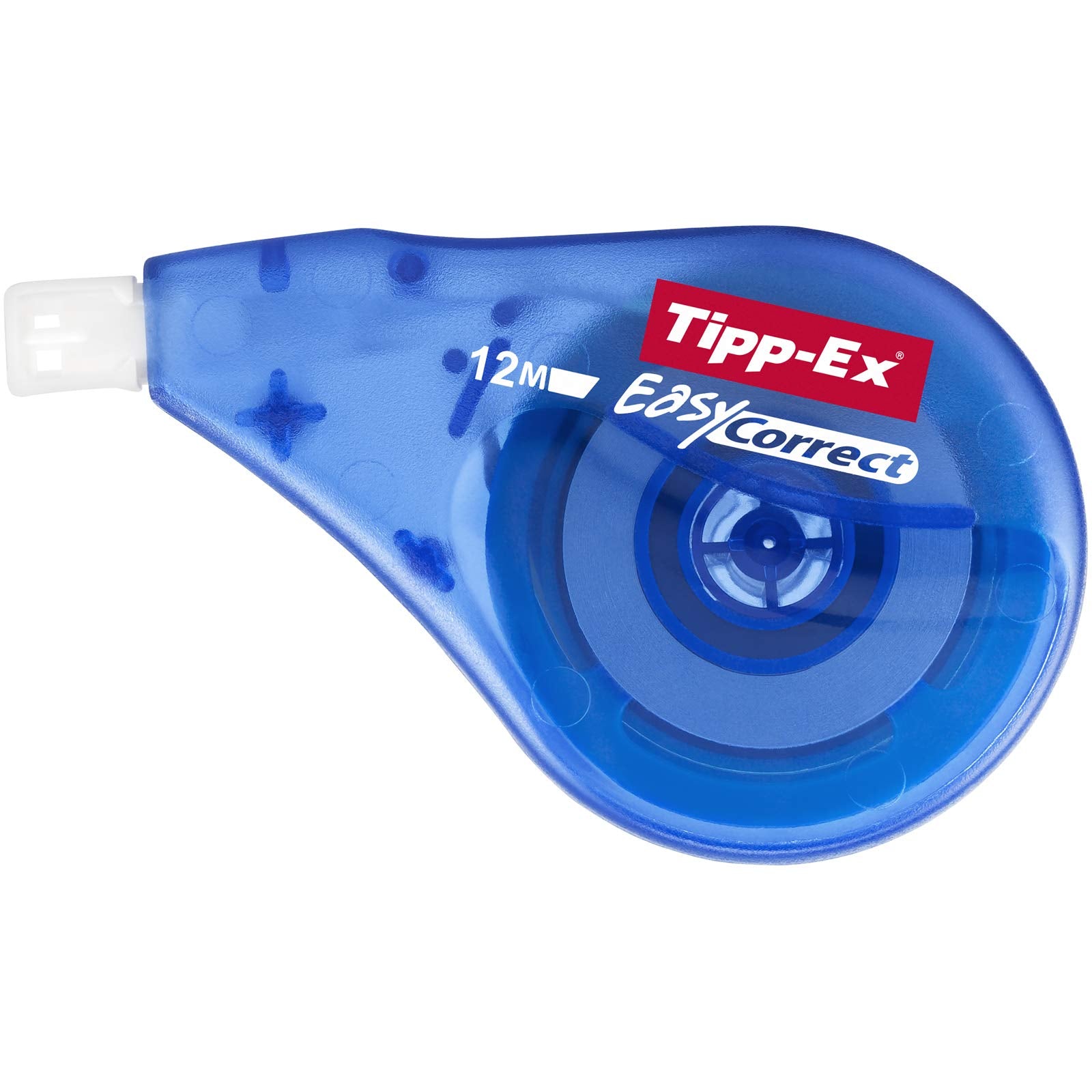 BIC Tipp-Ex Easy Correct Correction Tape - 12m Extra Long, Tear-Resistant, Side Dispenser | 3 Pack 2