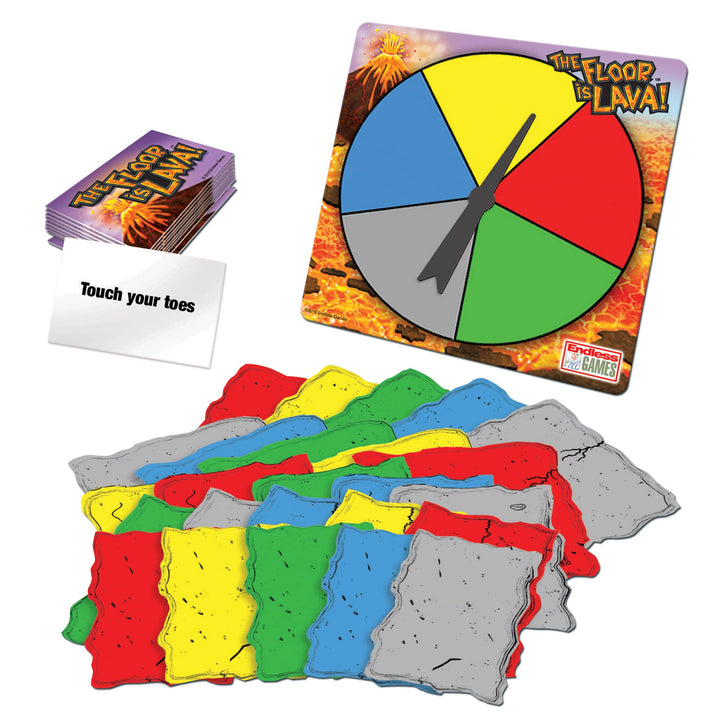 Goliath Games Floor is Lava! Interactive Board Game for Kids and Adults