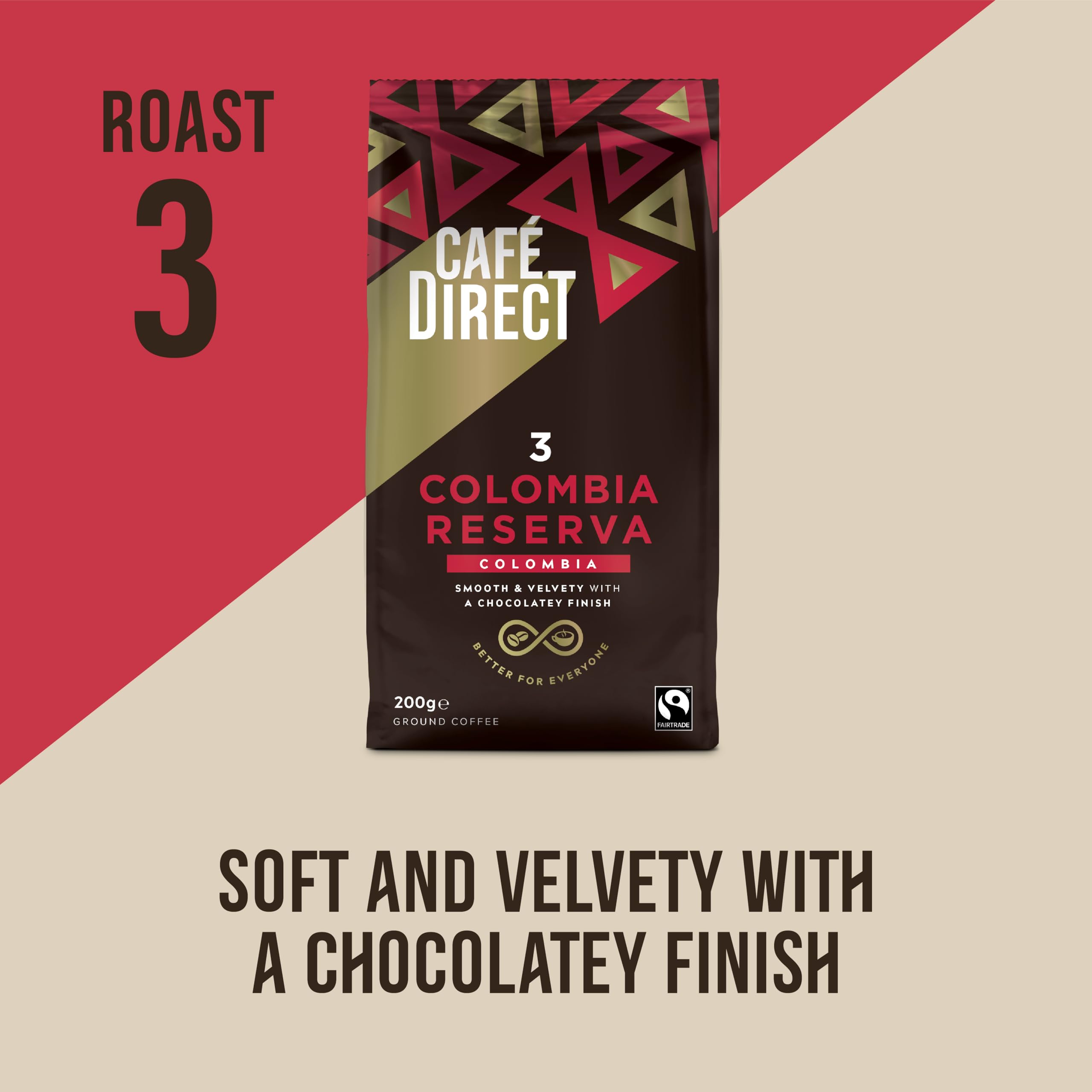 Cafédirect Cauca Valley Colombia Fairtrade Ground Arabica Coffee 200g 5