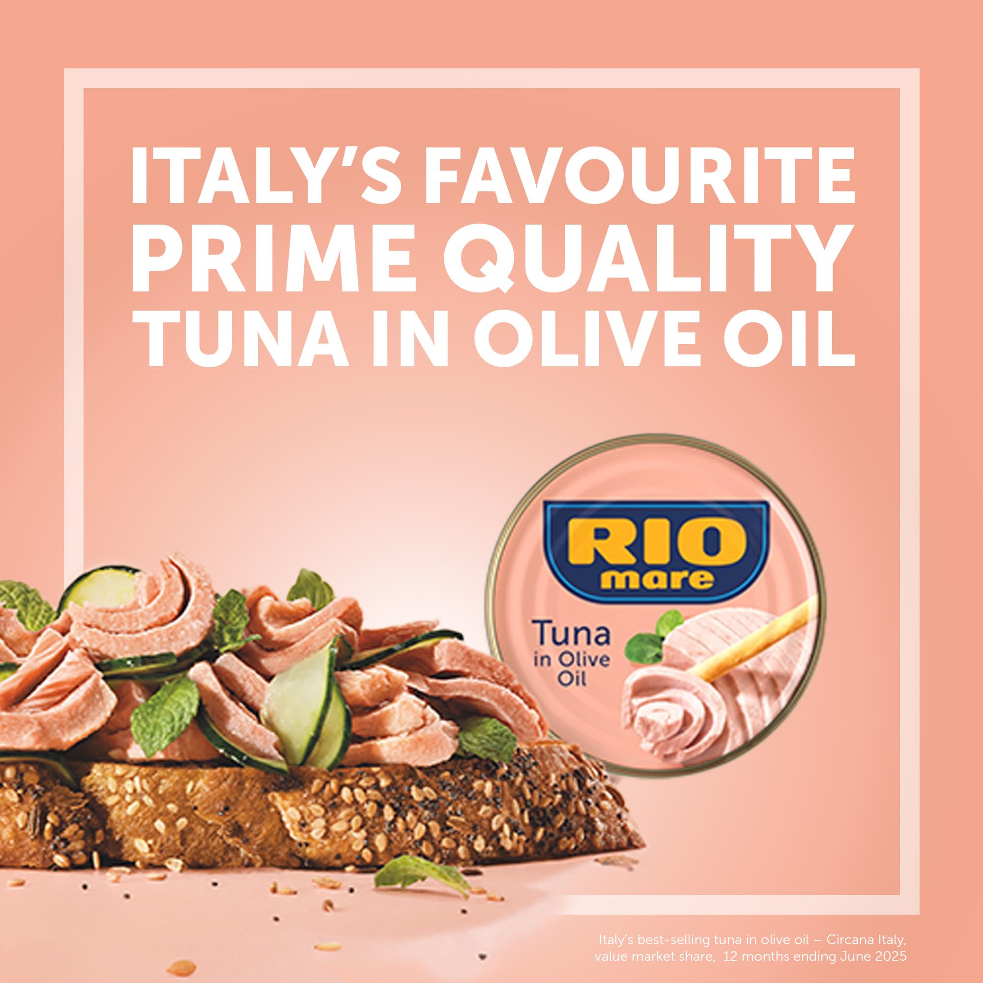 Rio Mare Tuna in Olive Oil - Prime Quality, MSC Sustainable | 160g Pack of 4 3