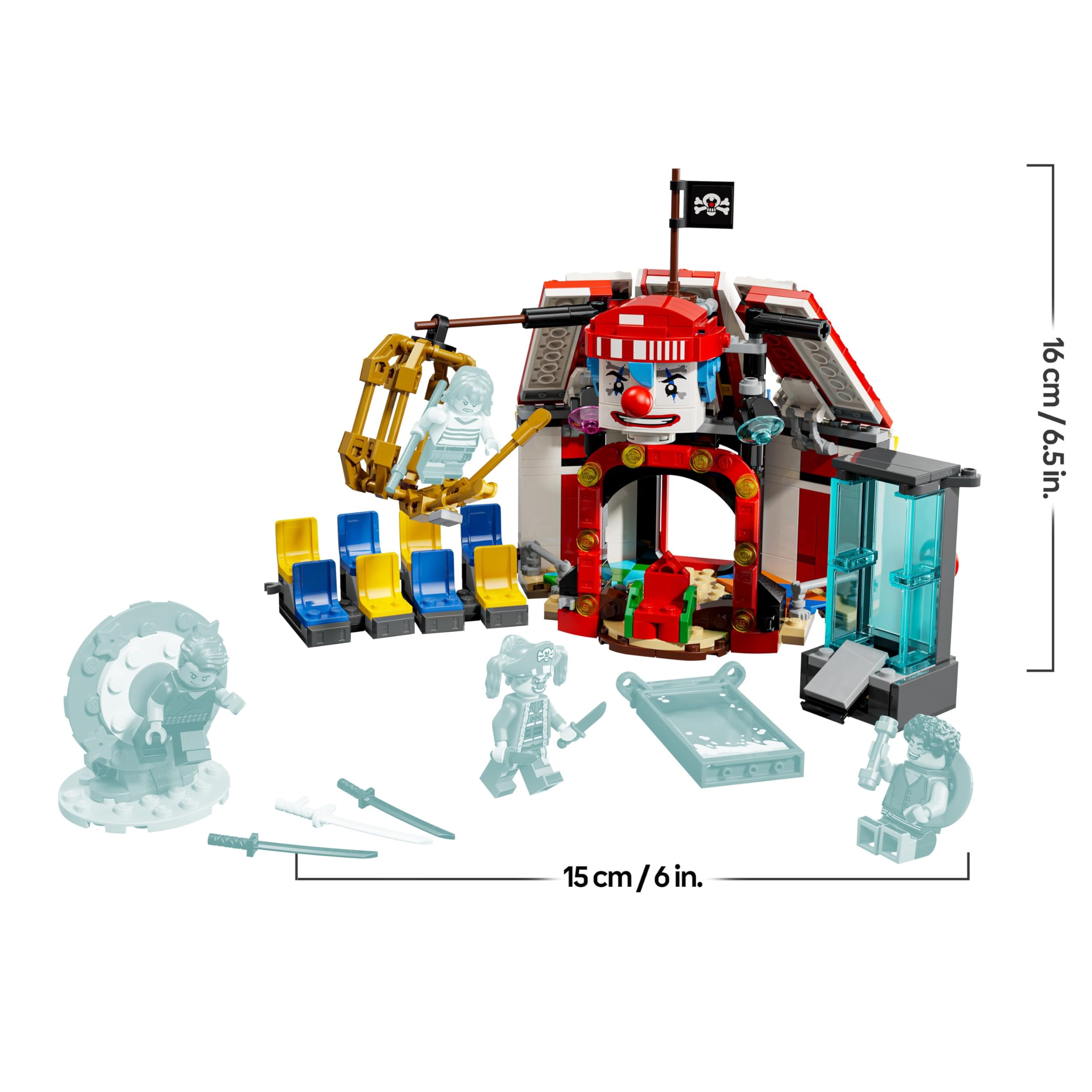 LEGO ONE PIECE Buggy the Clown's Circus Tent Building Set 75637 | Ages 8+ 8