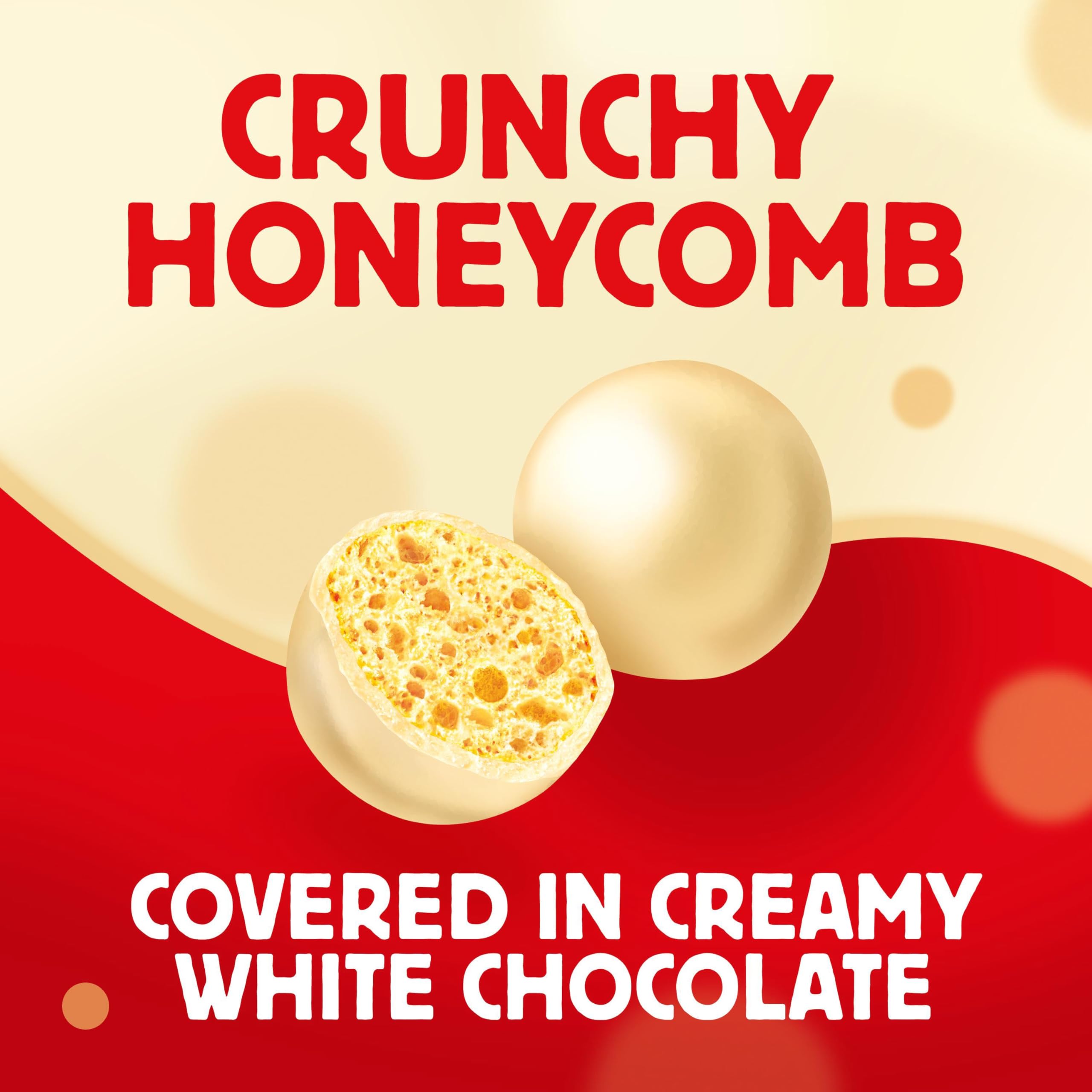 Maltesers White Chocolate & Honeycomb 126g Share Bag