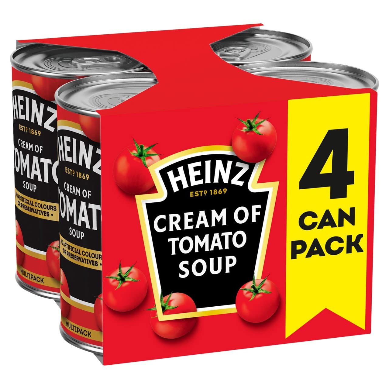 Heinz - Cream of Tomato Soup 4x400g