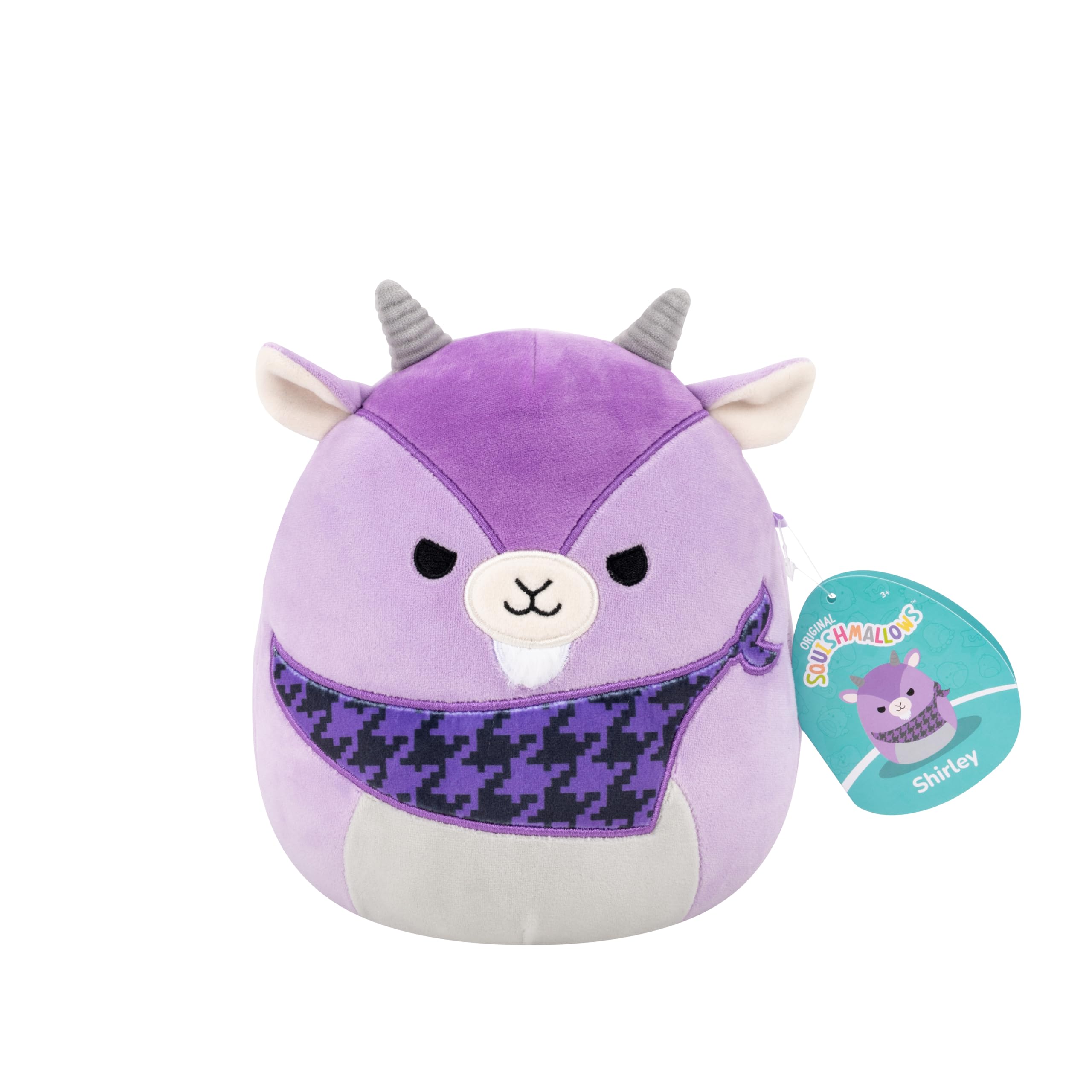 Squishmallows Shirley the Purple Goat - 7.5-Inch Plush Toy for Kids 3+ 3