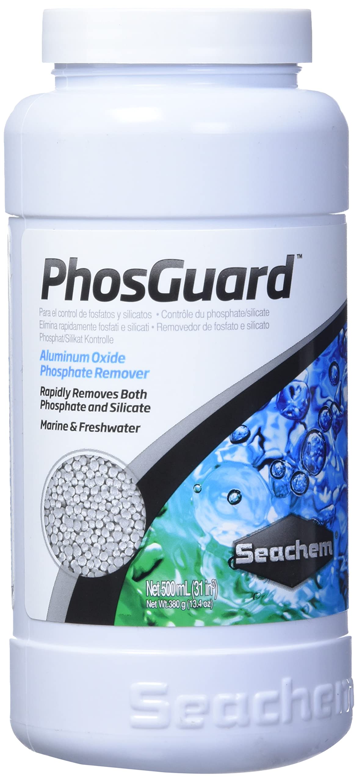 Seachem PhosGuard Water Treatment - Removes Silicate & Phosphate | 500 ml 1