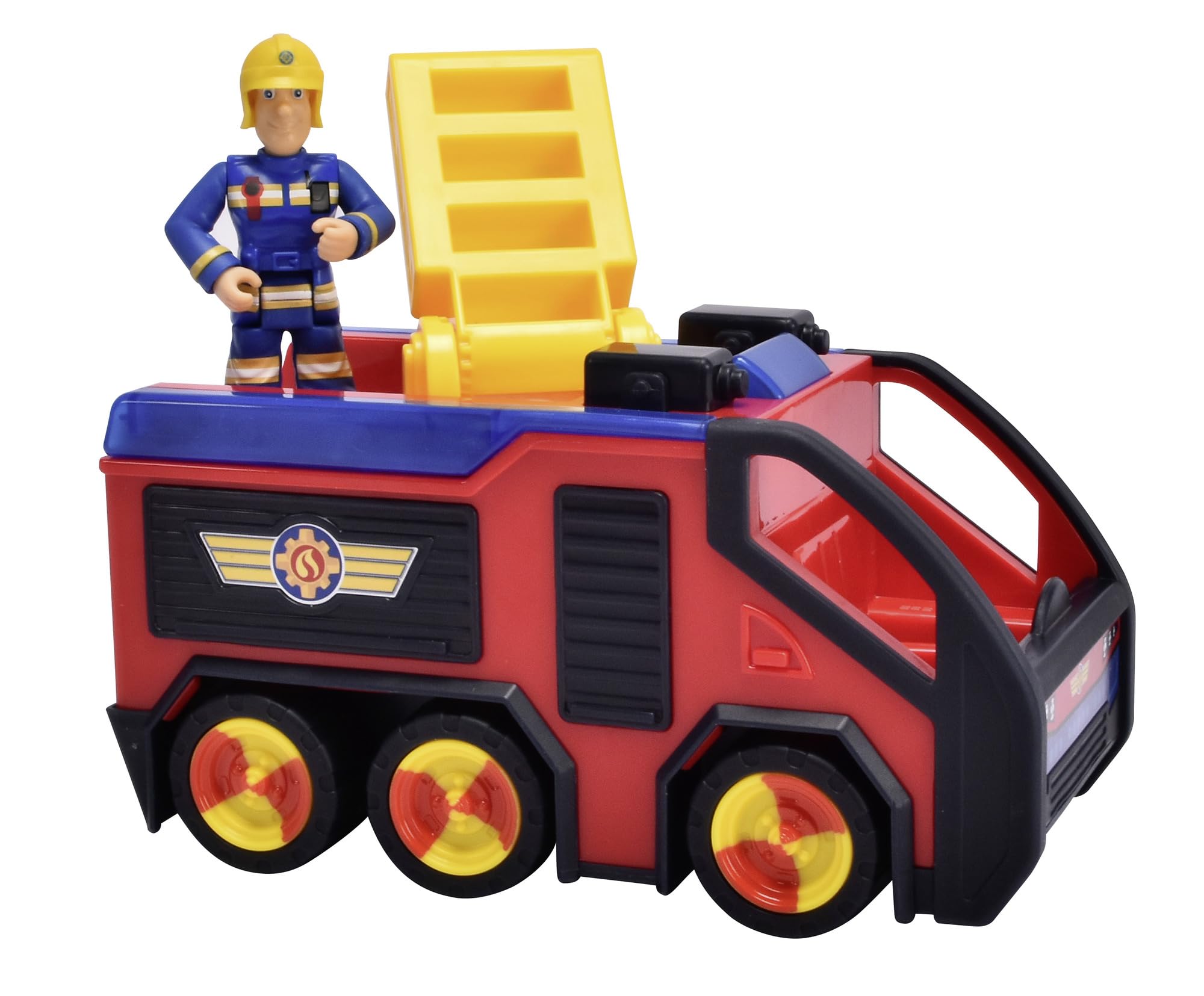 Simba Fireman Sam Junior Jupiter Fire Engine with Sam Figure - Ages 3+ 1