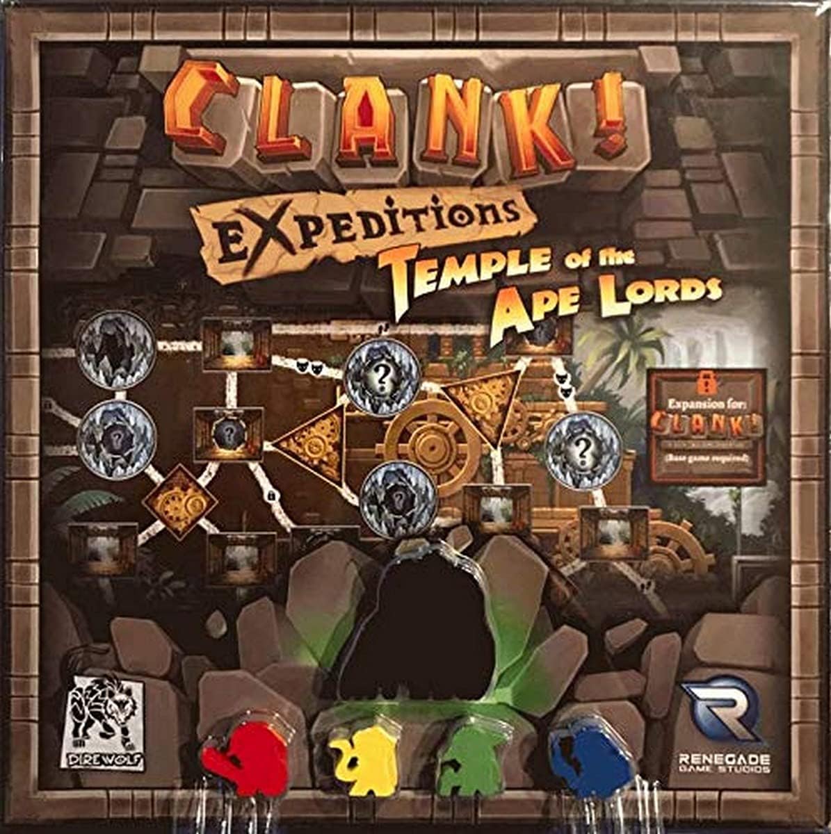 Dire Wolf Digital Clank Expeditions: Temple of The Ape Lords Board Game Expansion