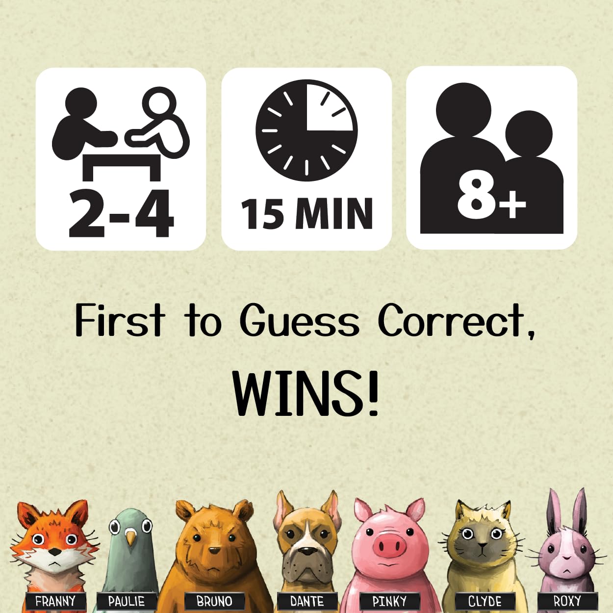 Gamewright Deduckto Family Card Game for 2-5 Players, Ages 8+ 4