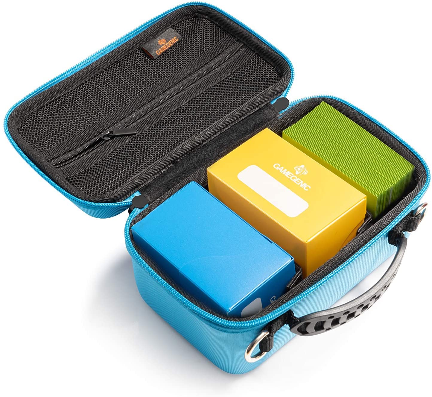 Gamegenic Game Shell 250 Card Storage Case with Dividers, Blue 3