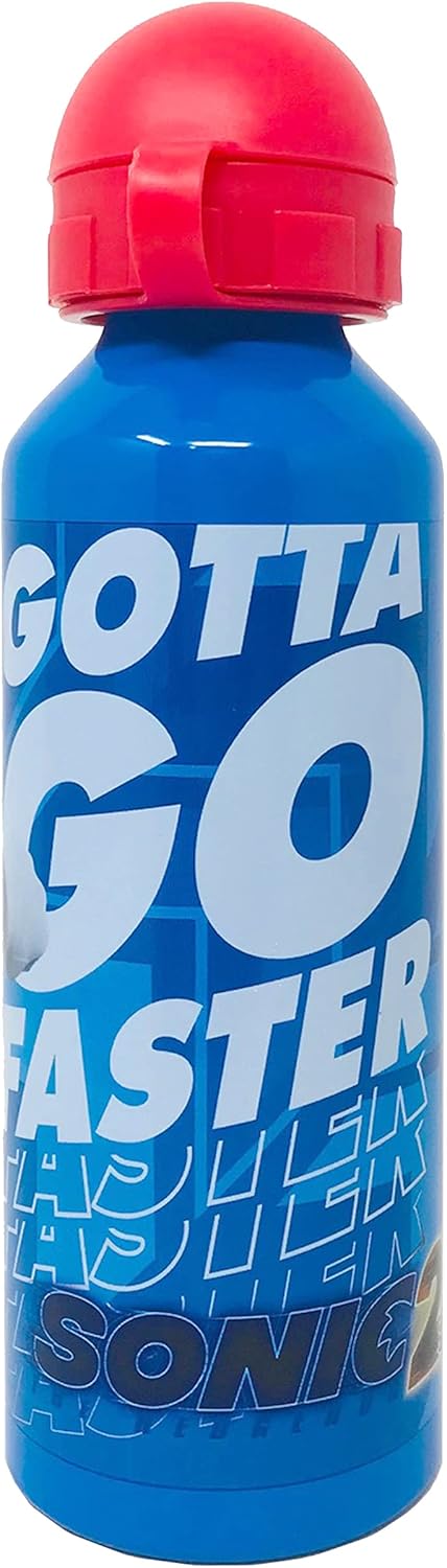 GIOVAS Sonic The Hedgehog Kids Aluminum Water Bottle 520ml 6