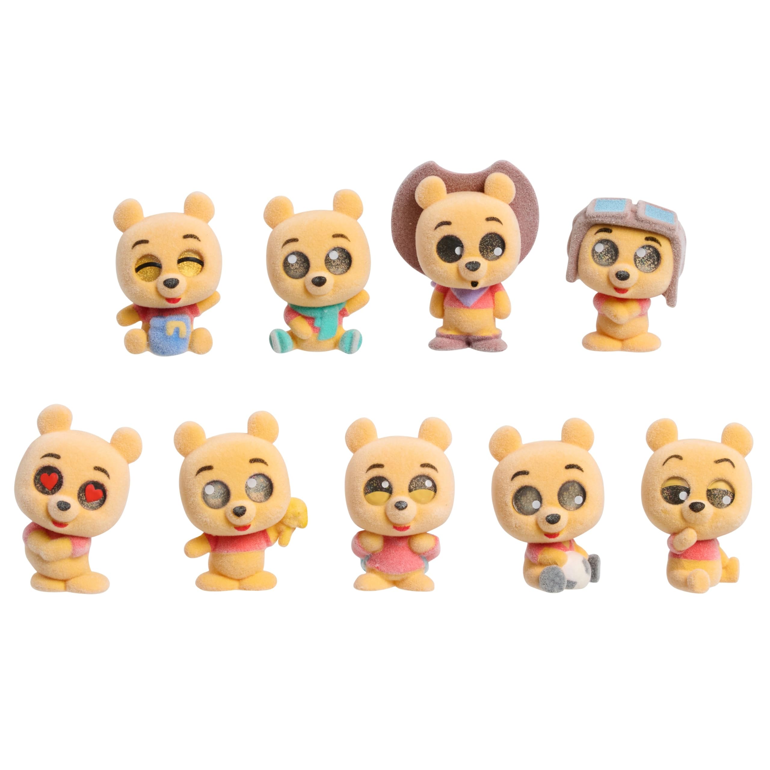 Disney Doorables Winnie the Pooh Collector Peek - 9 Flocked Figurines | Ages 5+ 7