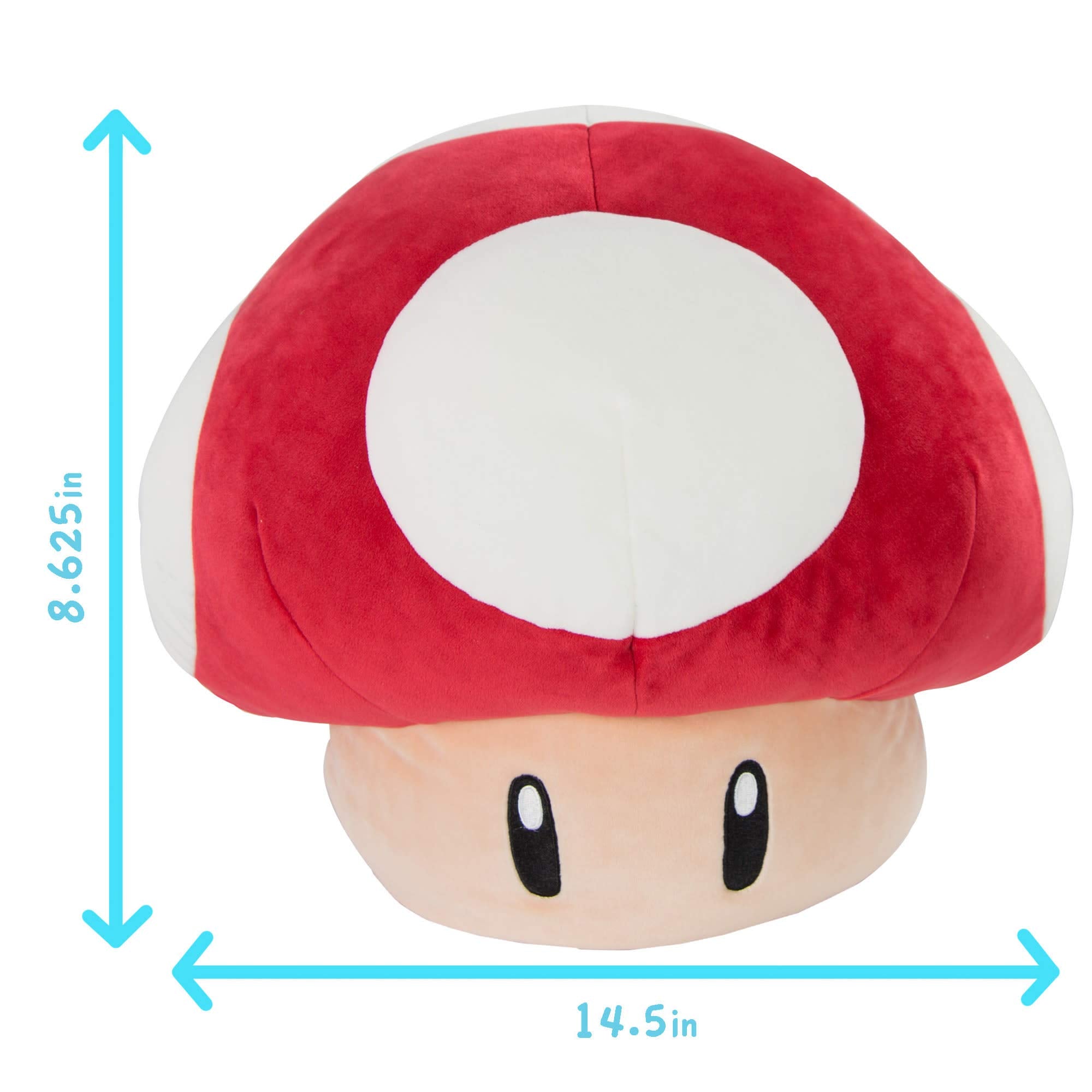 Mario Kart - Club Mocchi Mocchi Plush Mushroom 40 cm - Official Nintendo Licensed 8