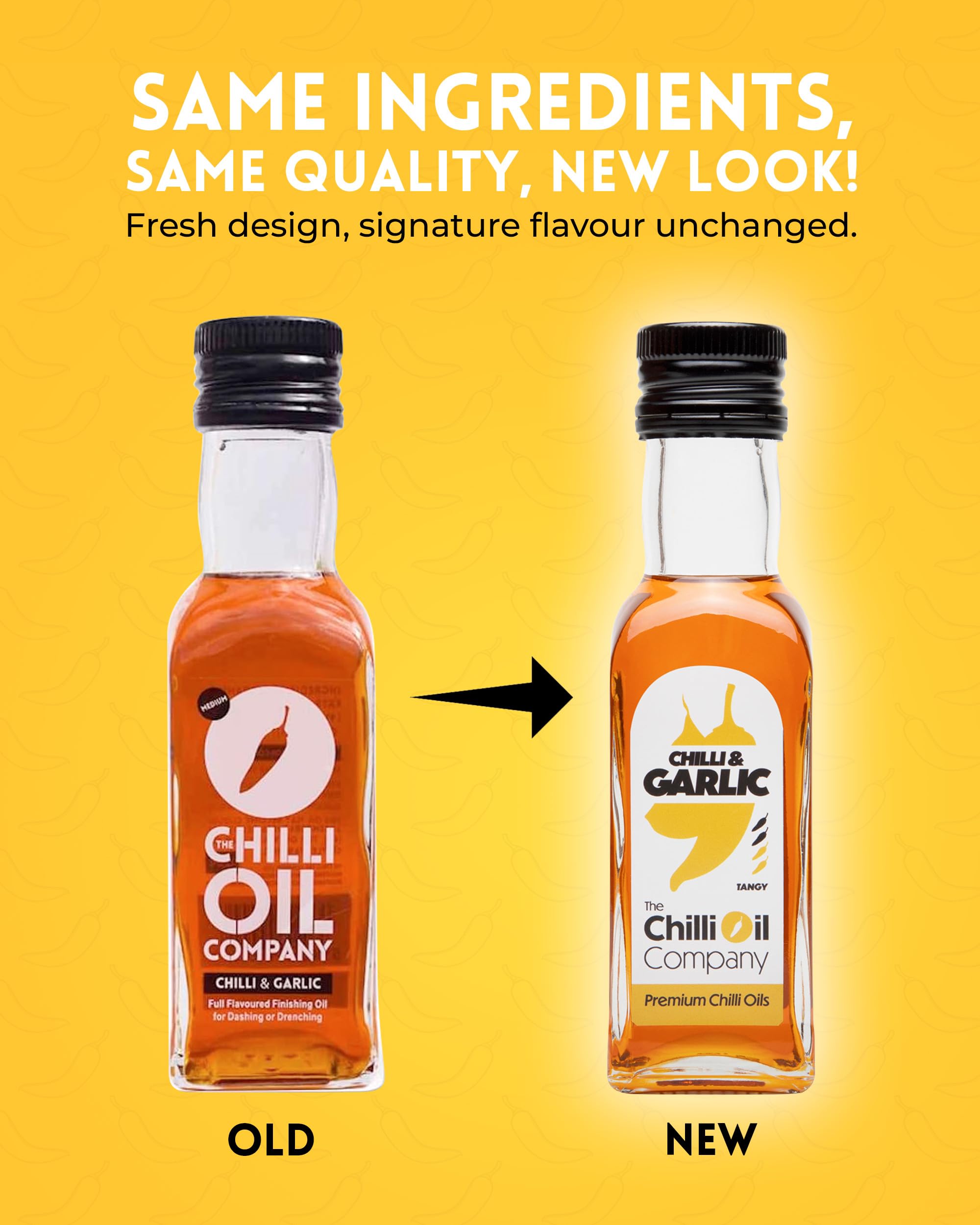 The Chilli Oil Company - Chilli with Garlic 125ml - Medium Hot Sauce with Spanish Extra Virgin Olive Oil 13