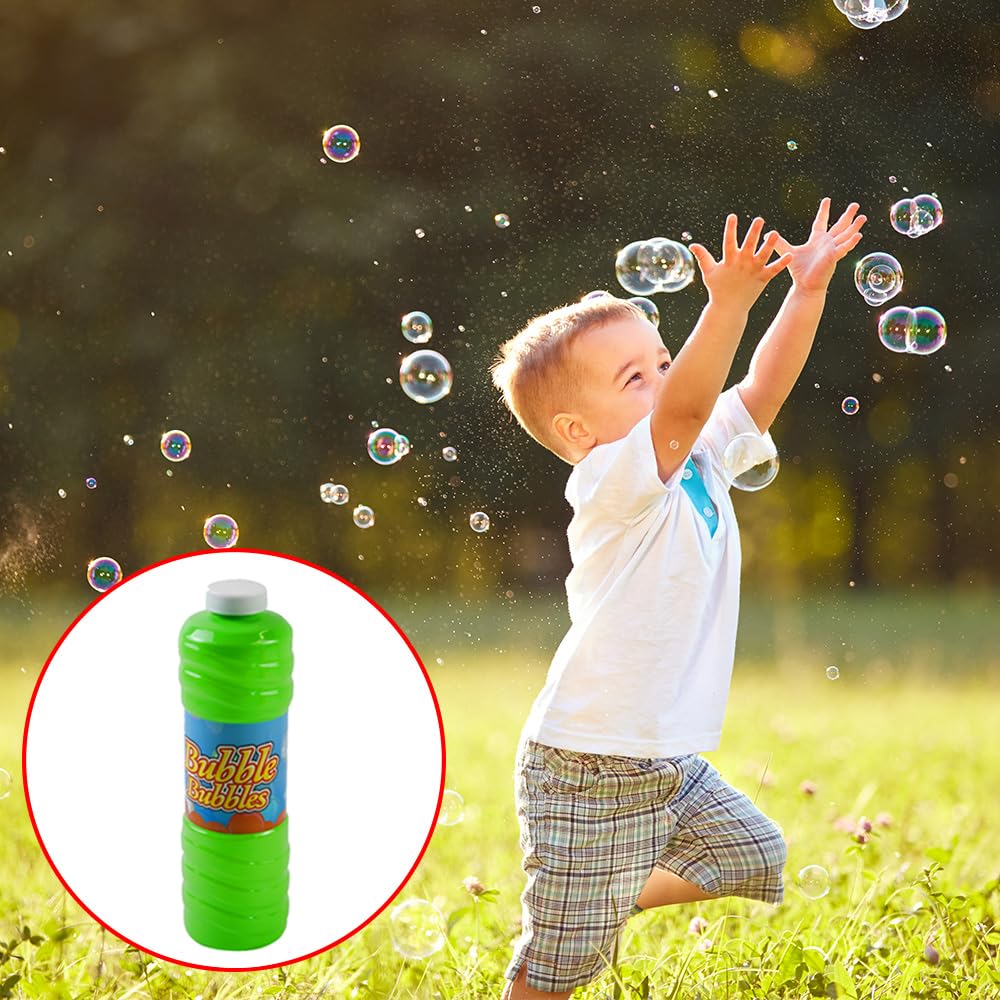 RAM Giant 1 Litre Bubble Mixture with Wand for Bubble Machines - Kids Outdoor Play (Ages 18 Months - 8 Years) 7