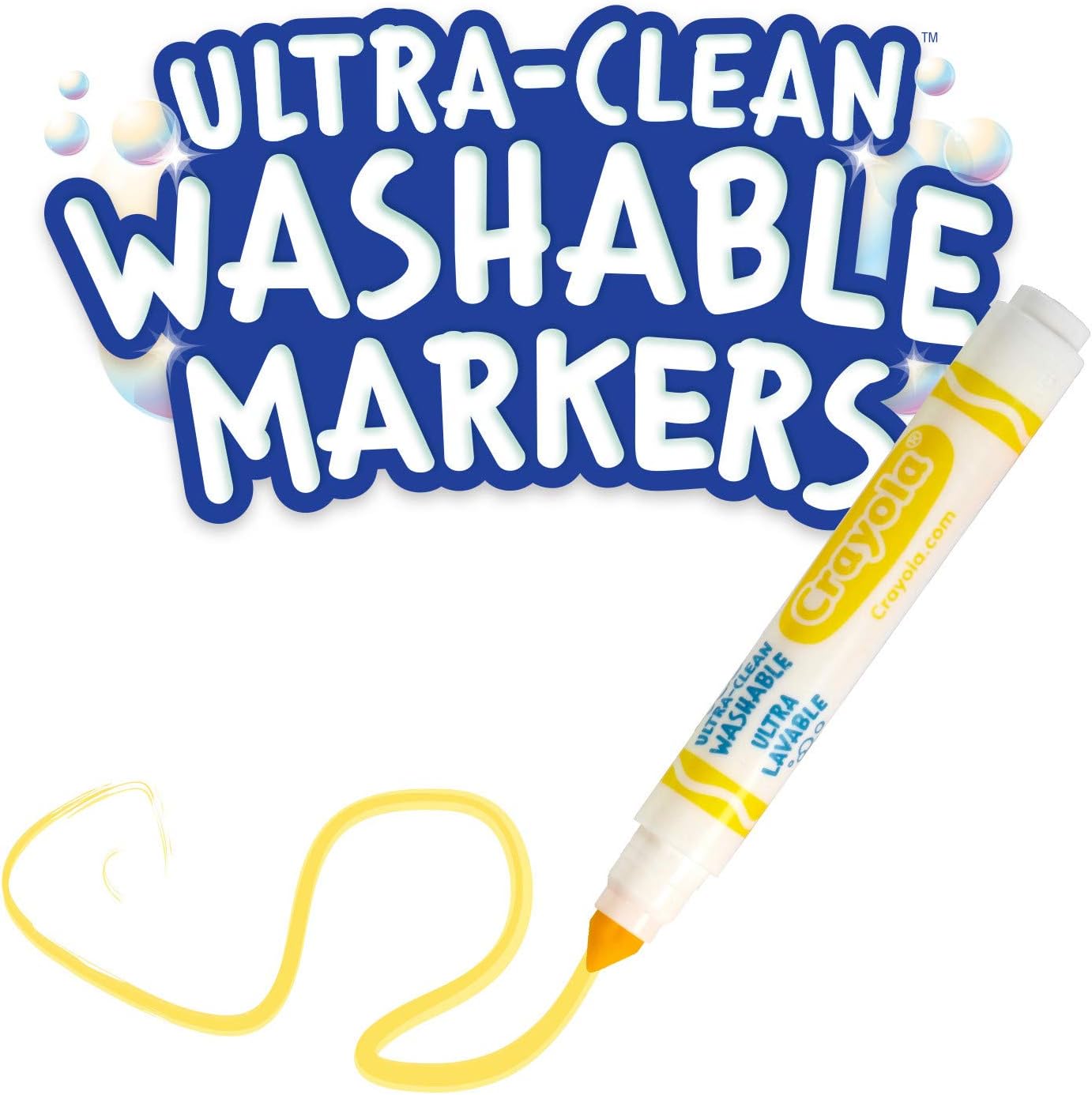 CRAYOLA Crayola 58-8328 Ultra-Clean Washable Markers Assorted
