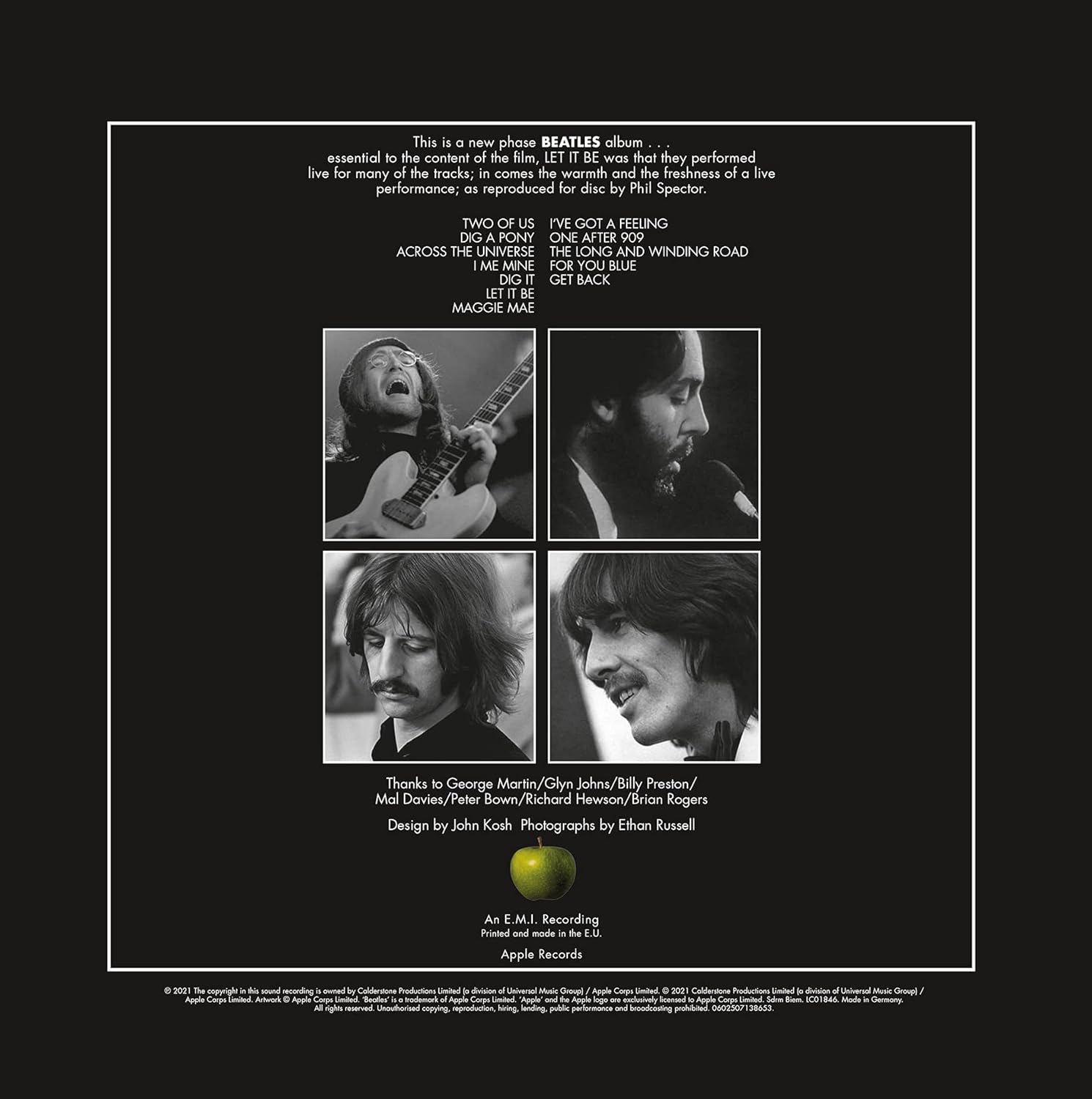 The Beatles - Let It Be [VINYL]